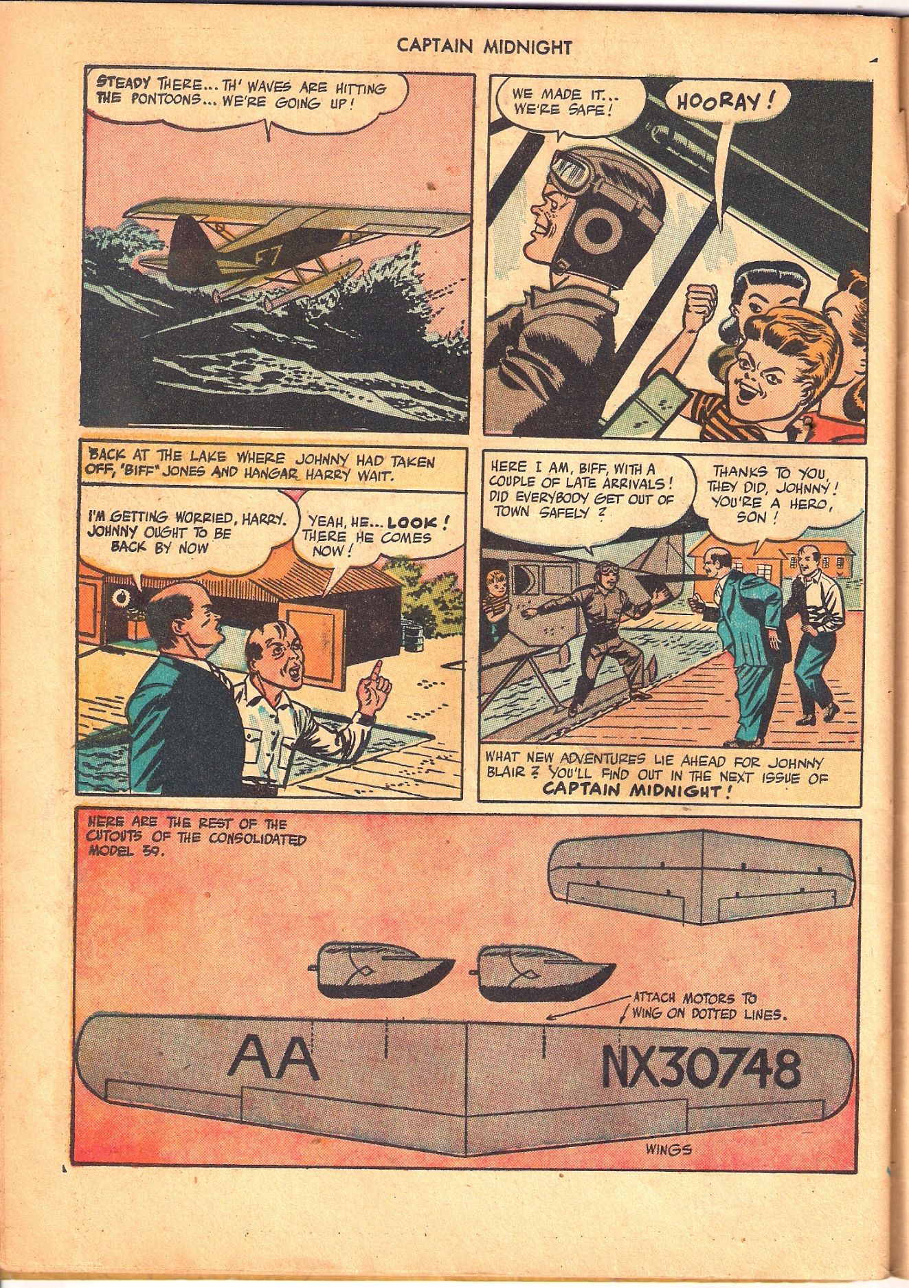 Read online Captain Midnight (1942) comic -  Issue #45 - 38