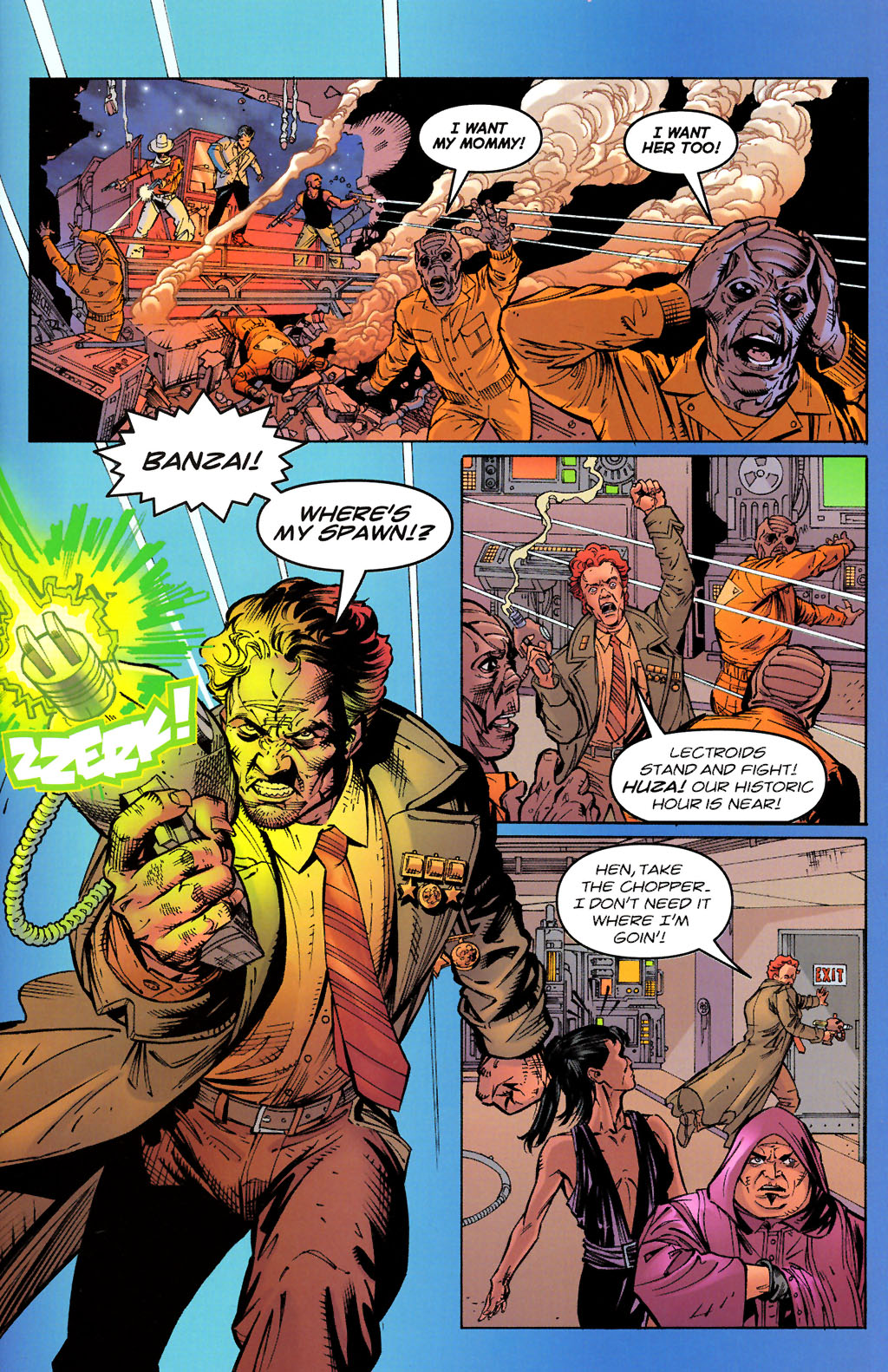 Read online Buckaroo Banzai: Return of the Screw (2006) comic -  Issue #3 - 11