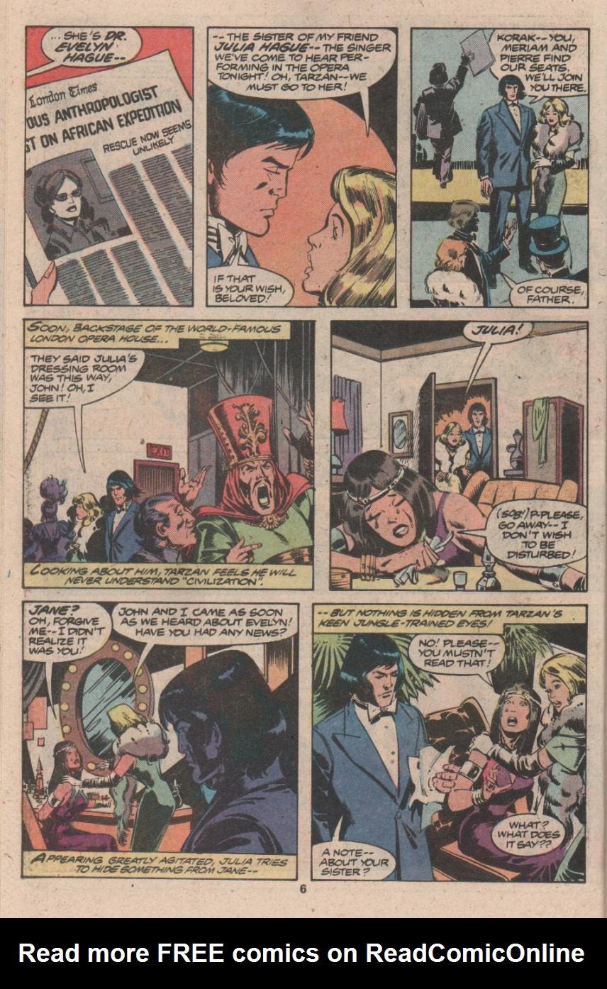 Read online Tarzan (1977) comic -  Issue # _Annual 3 - 5