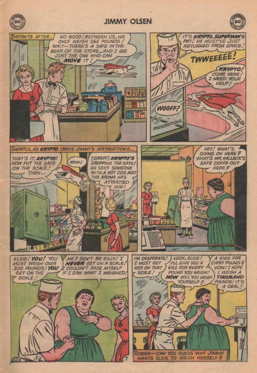 Read online Superman's Pal Jimmy Olsen comic -  Issue #58 - 9