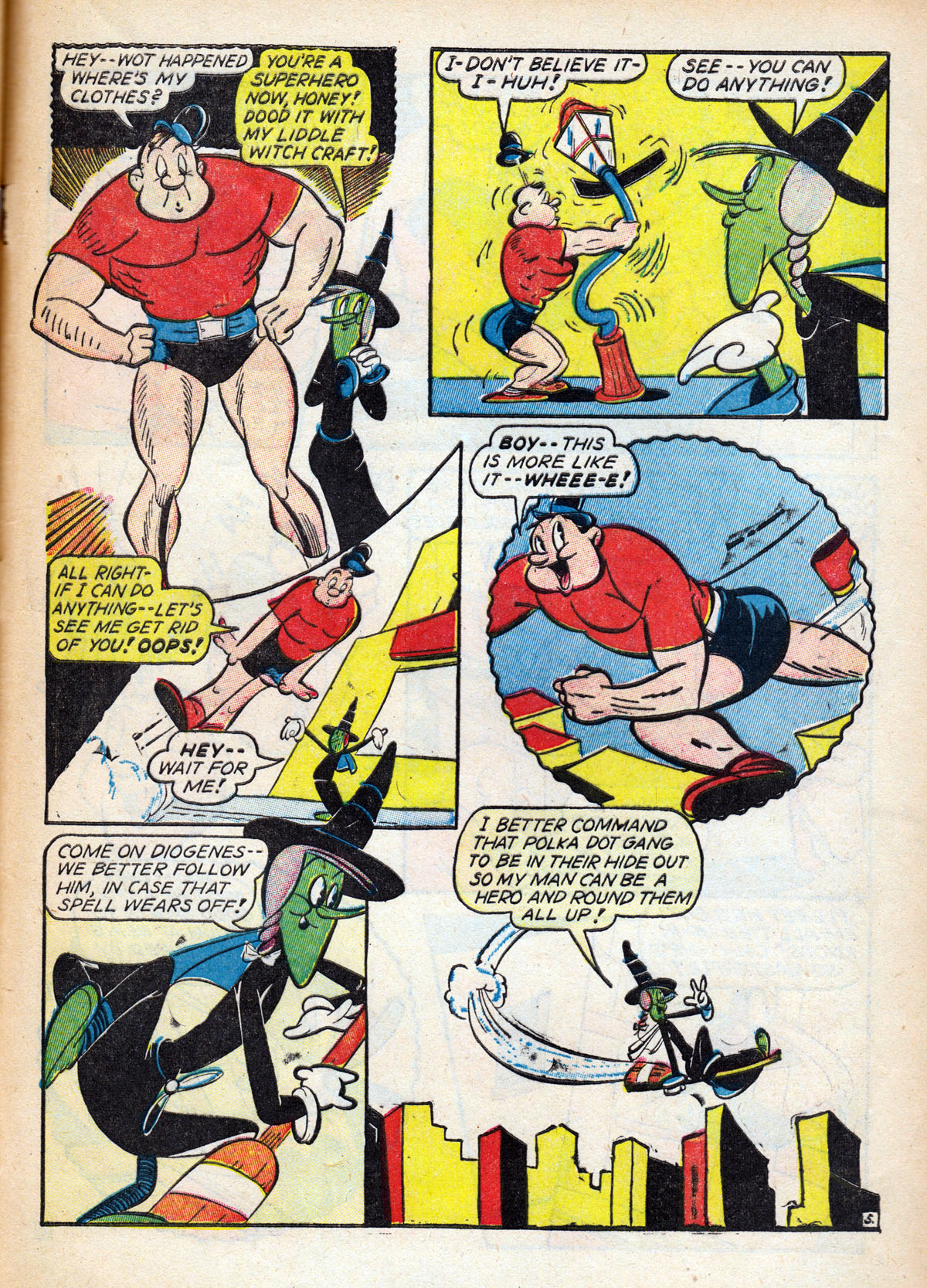 Read online Comedy Comics (1942) comic -  Issue #15 - 57