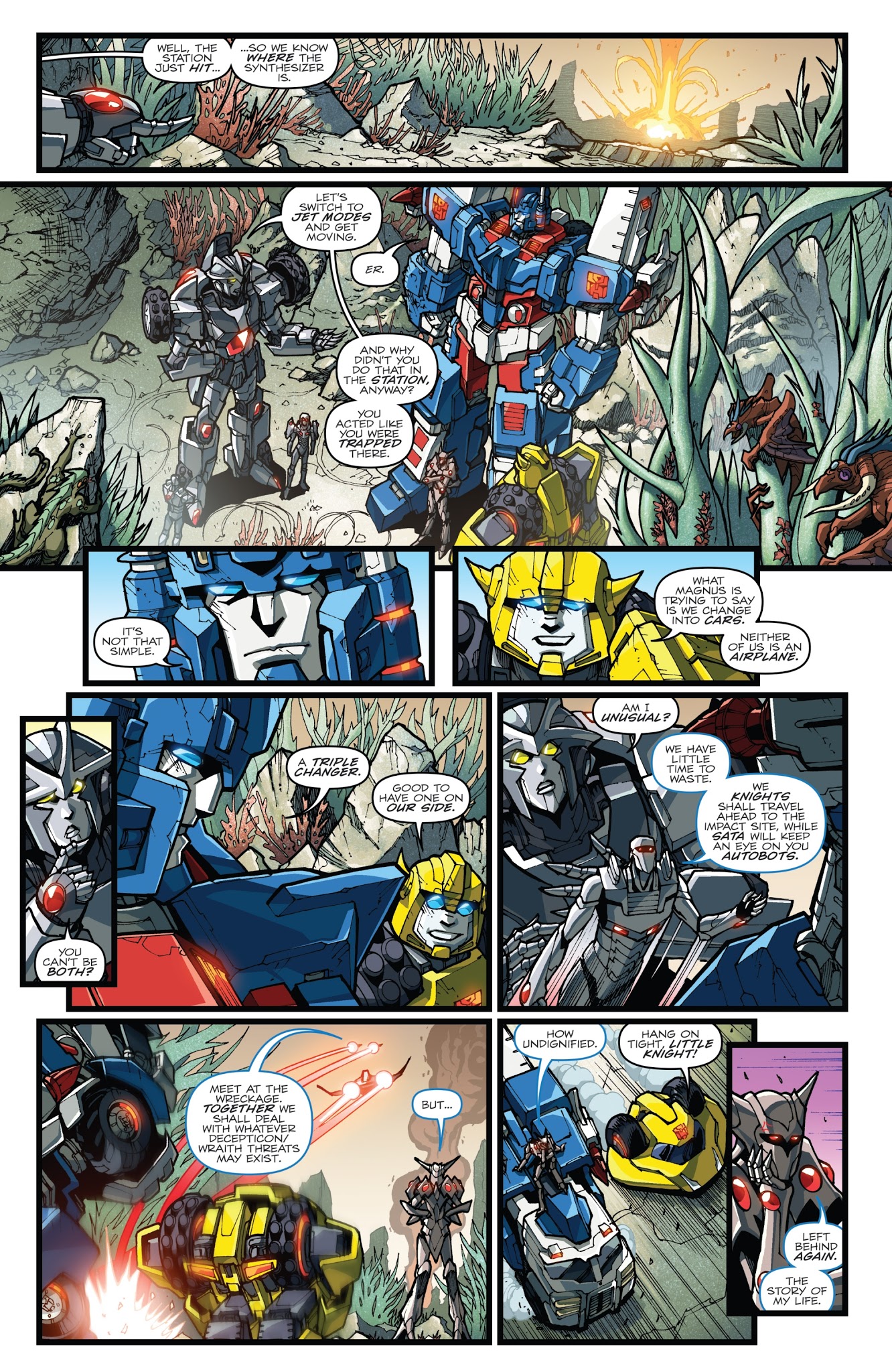 Read online ROM vs. Transformers: Shining Armor comic -  Issue #3 - 10