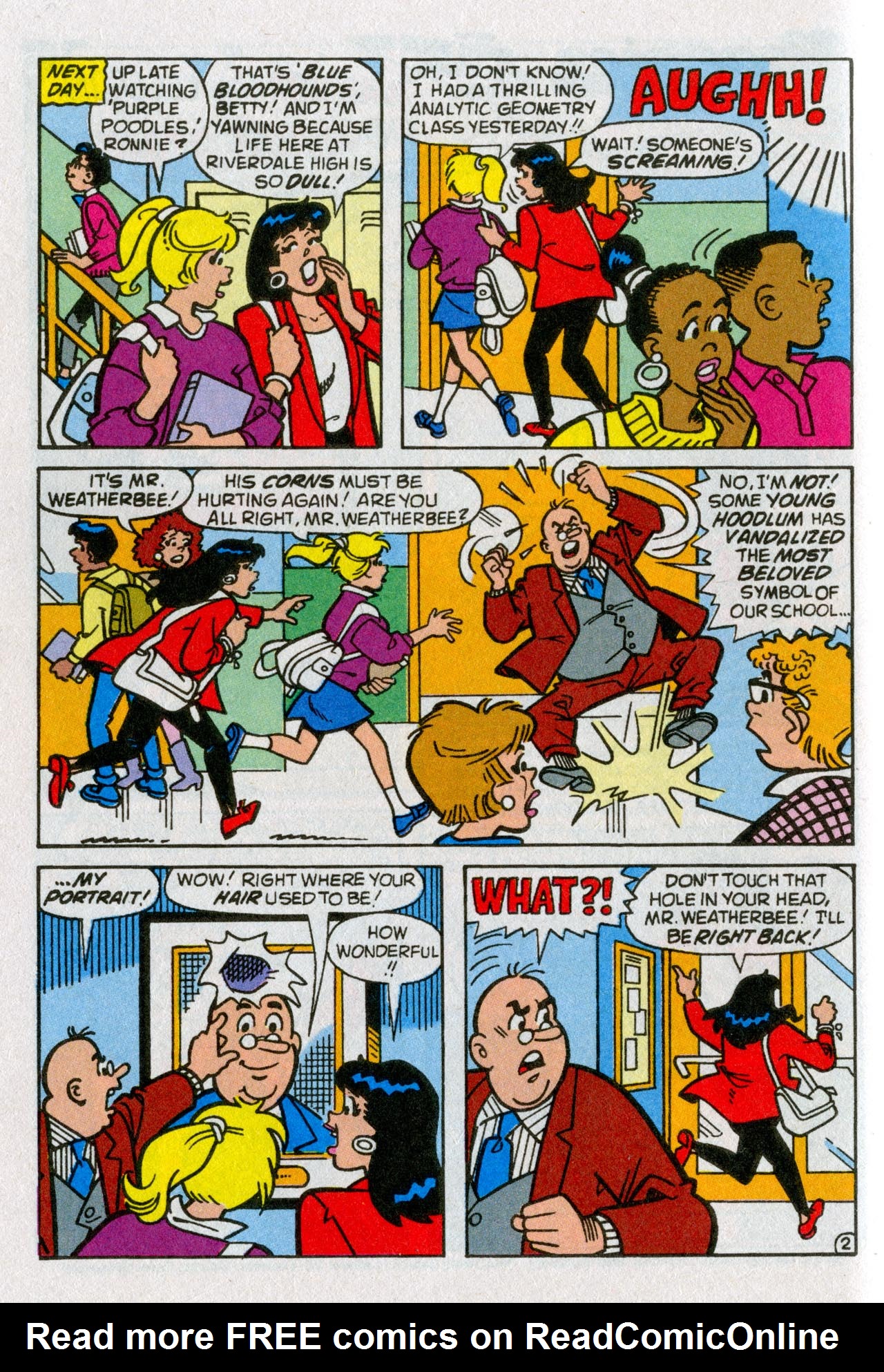 Read online Betty and Veronica Double Digest comic -  Issue #242 - 206