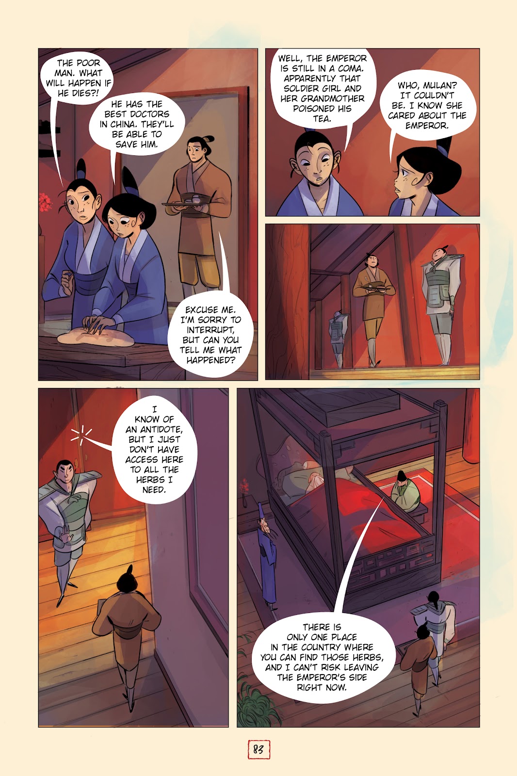 Disney Mulan's Adventure Journal: The Palace of Secrets issue TPB - Page 82