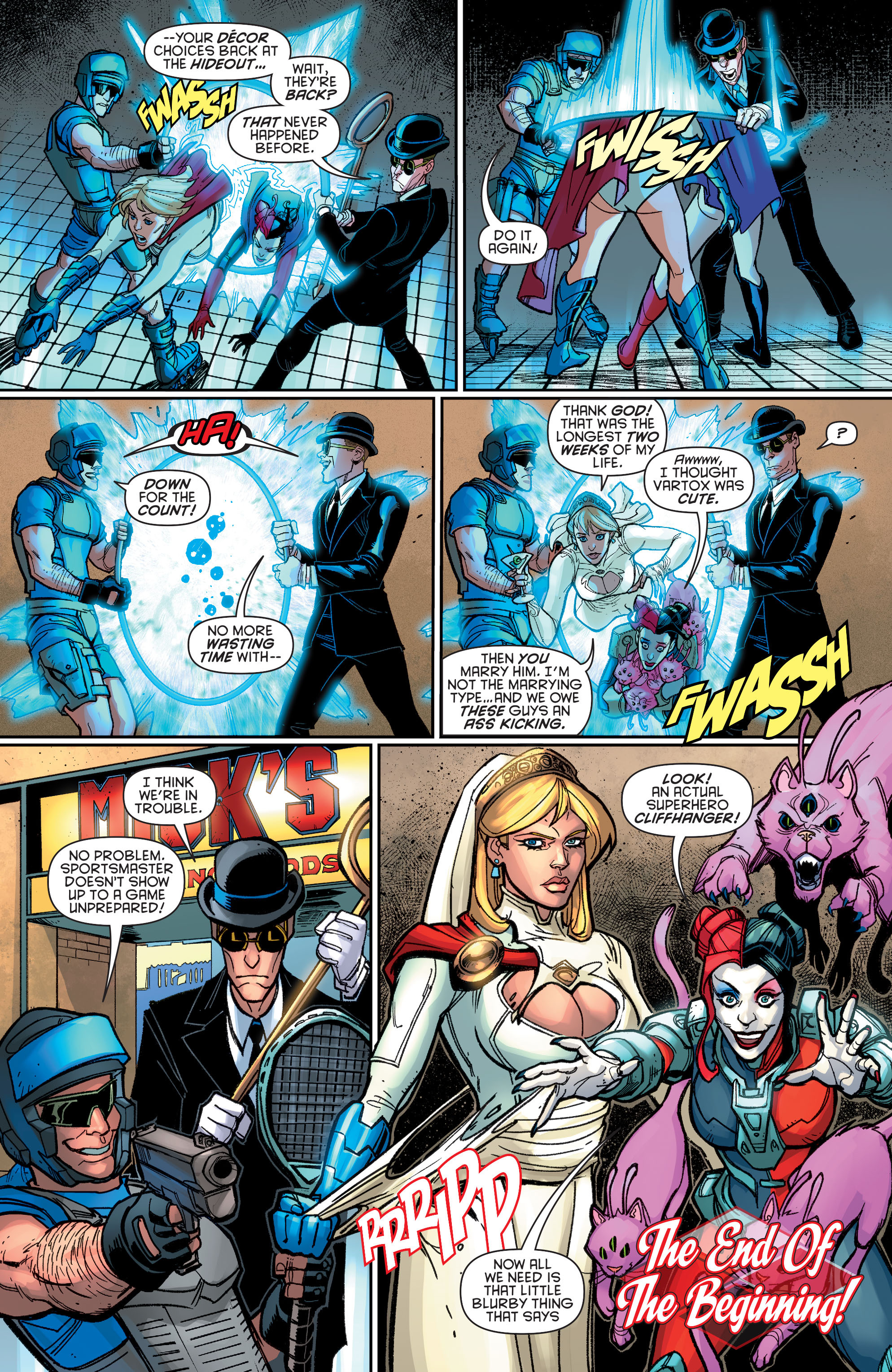 Read online Harley Quinn and Power Girl comic -  Issue #6 - 24