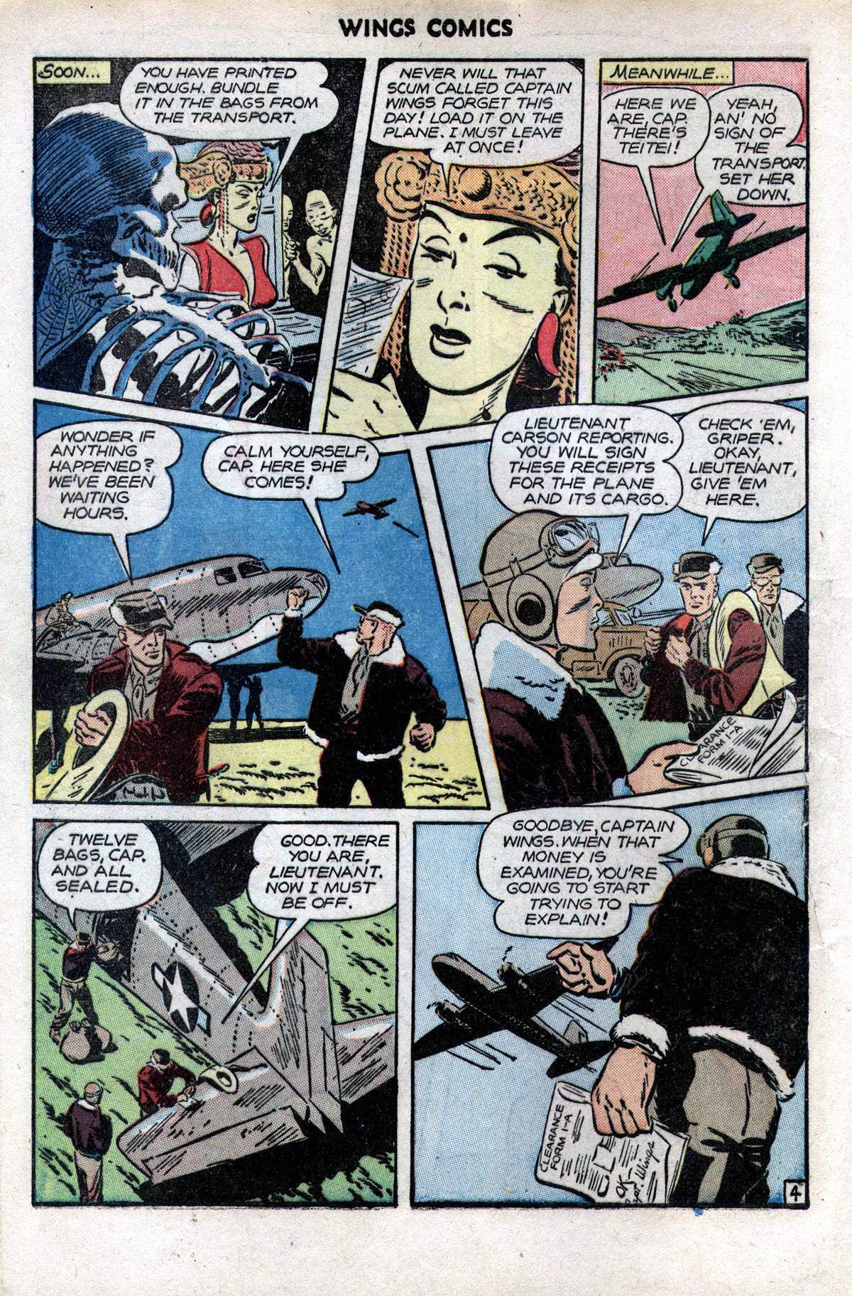 Read online Wings Comics comic -  Issue #76 - 6