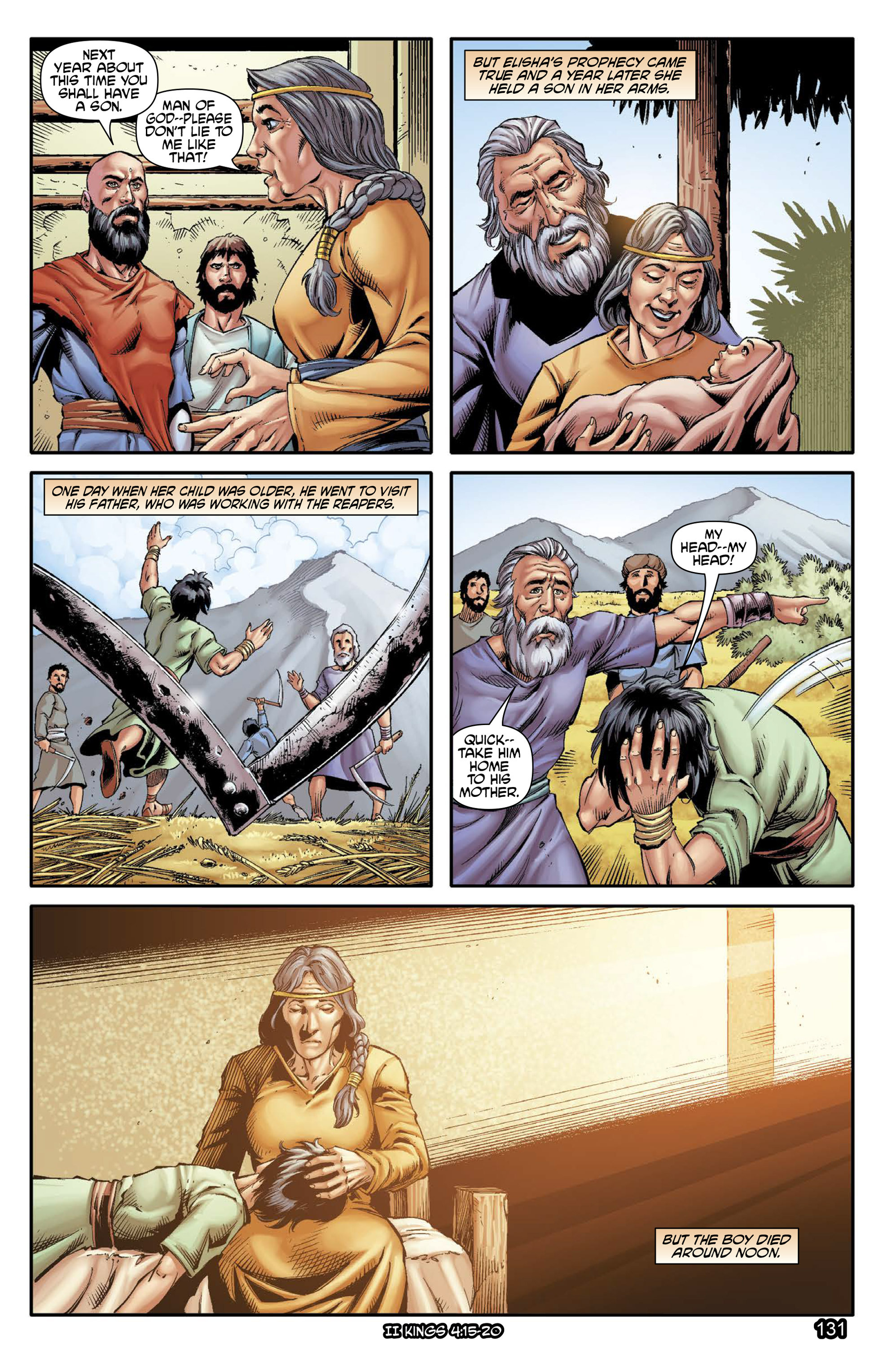 Read online The Kingstone Bible comic -  Issue #6 - 128