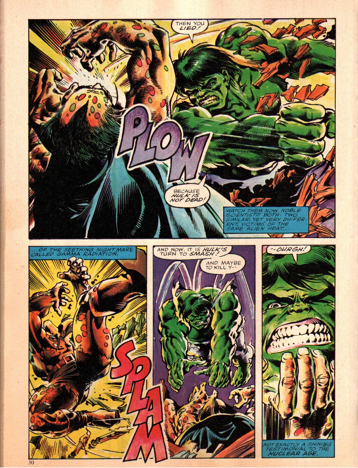 Read online Hulk (1978) comic -  Issue #14 - 30