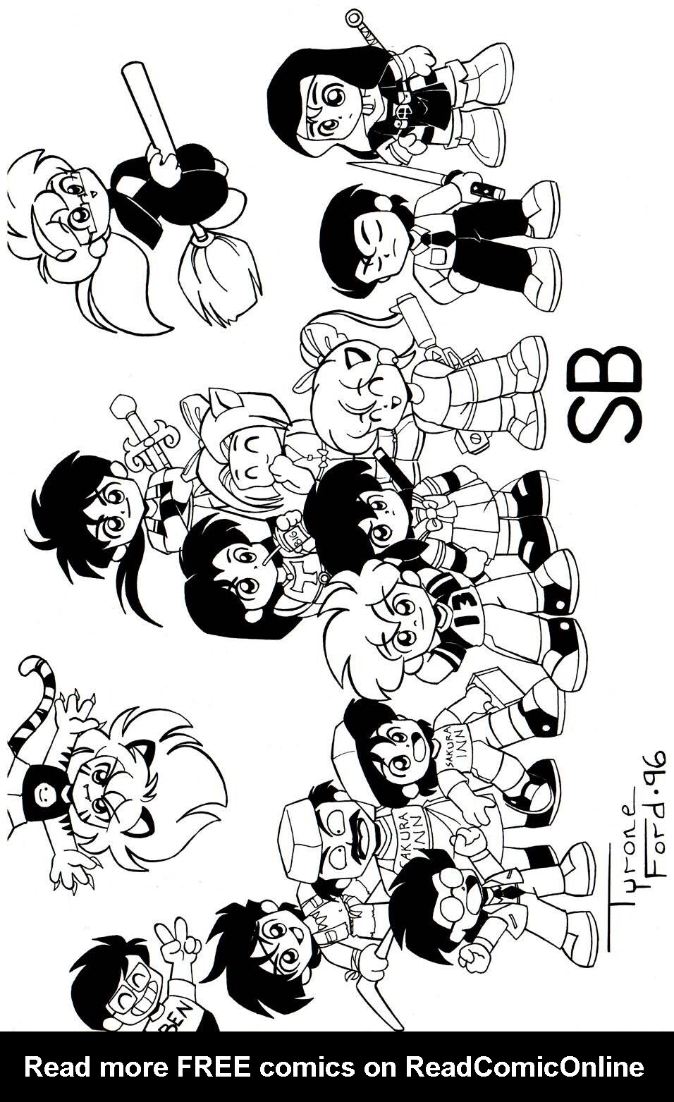 Read online Ninja High School (1986) comic -  Issue #50 - 45