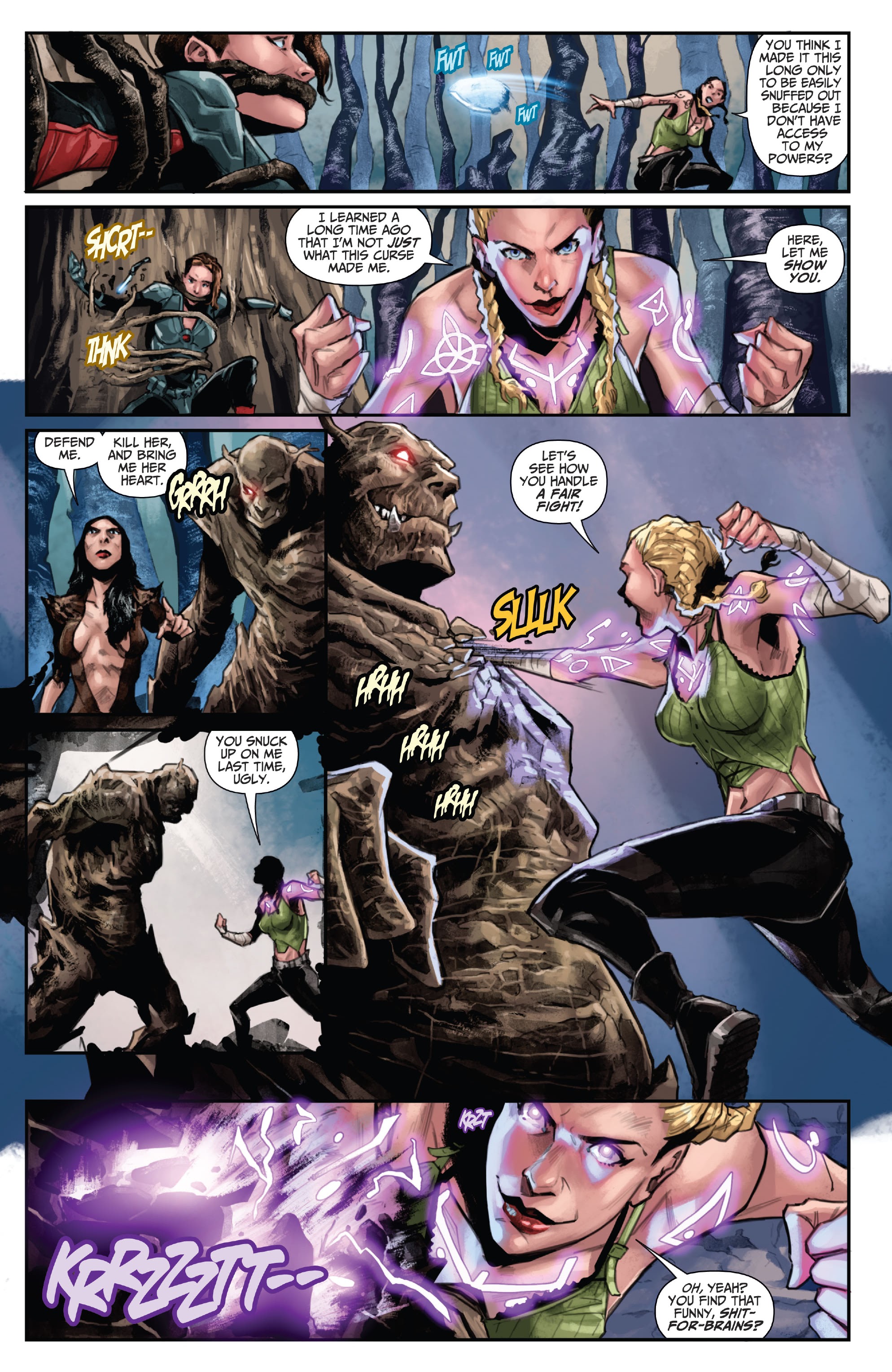 Read online Myths & Legends Quarterly: Gretel Witch Hunter comic -  Issue # TPB - 24
