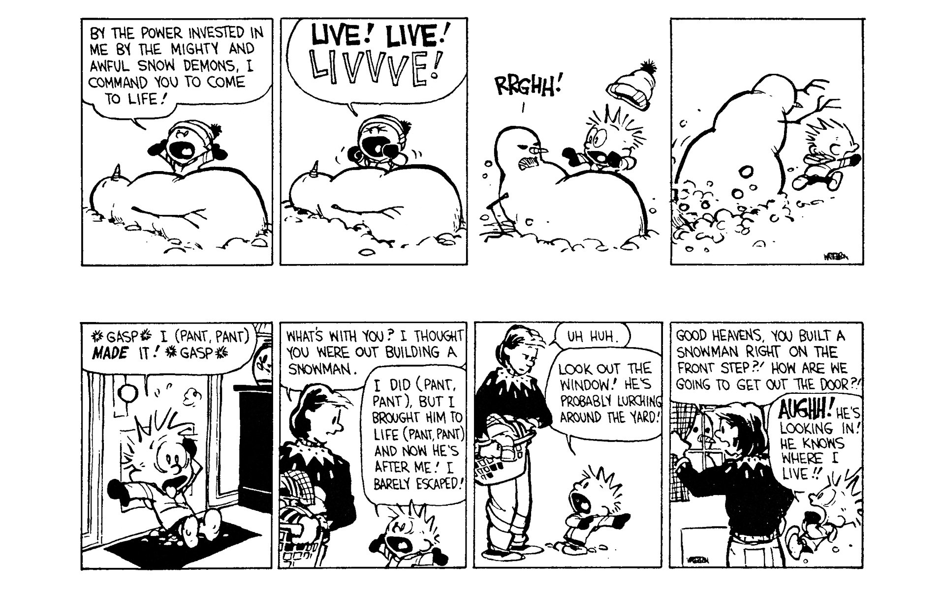Read online Calvin and Hobbes comic -  Issue #7 - 112
