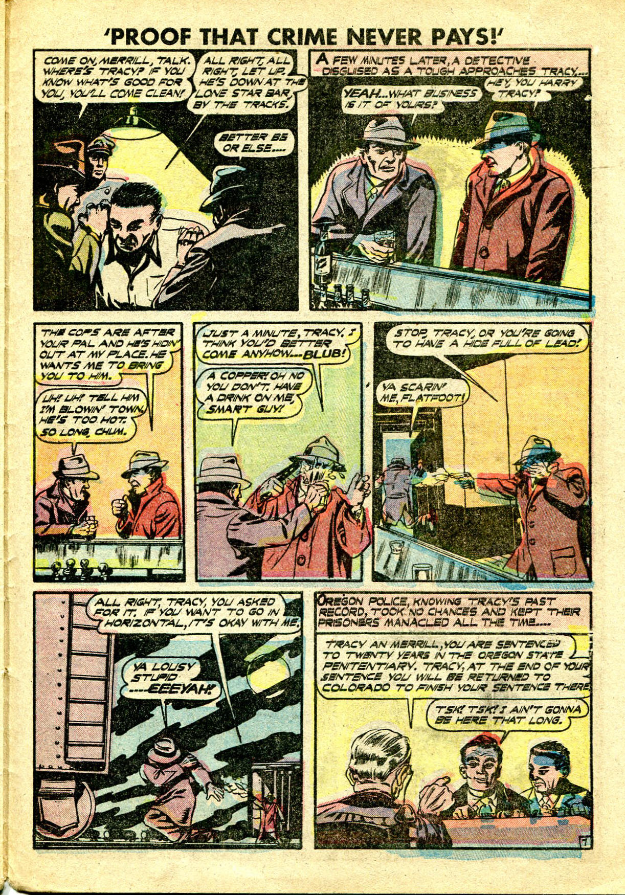 Read online Murder Incorporated (1948) comic -  Issue #6 - 29