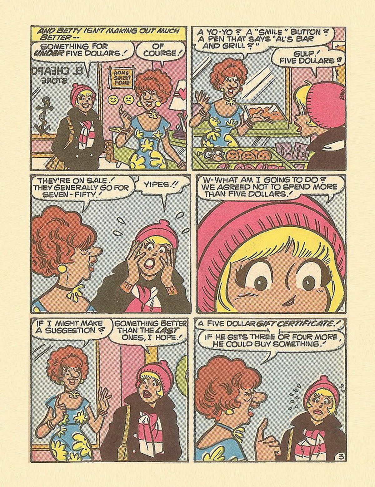Read online Betty and Veronica Digest Magazine comic -  Issue #23 - 253