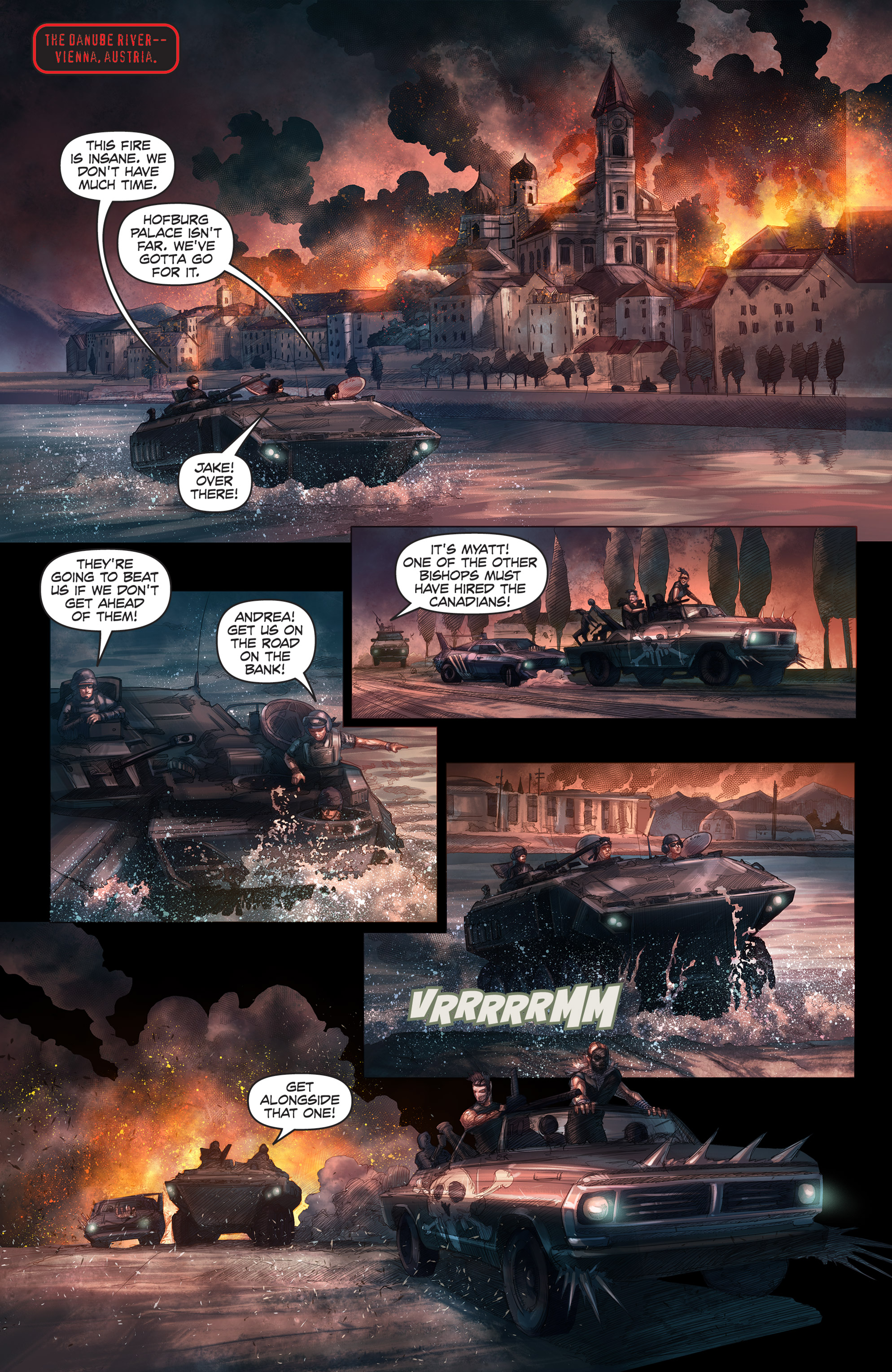 Read online Afterburn: Crossfire comic -  Issue #1 - 16