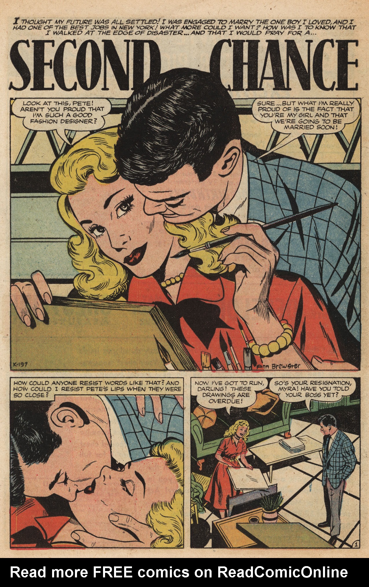 Read online Love Romances comic -  Issue #60 - 22