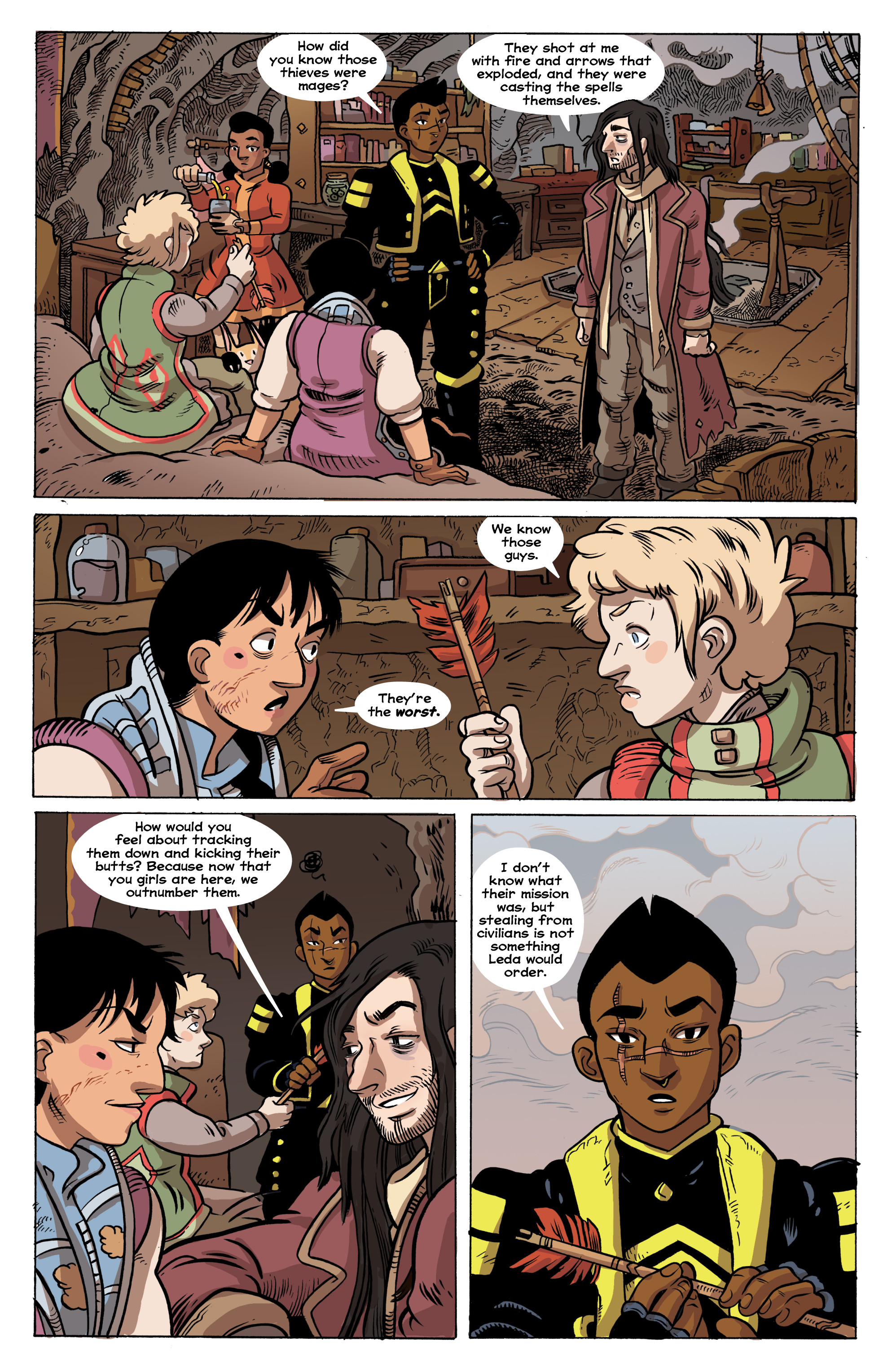 Read online The Castoffs comic -  Issue #8 - 21