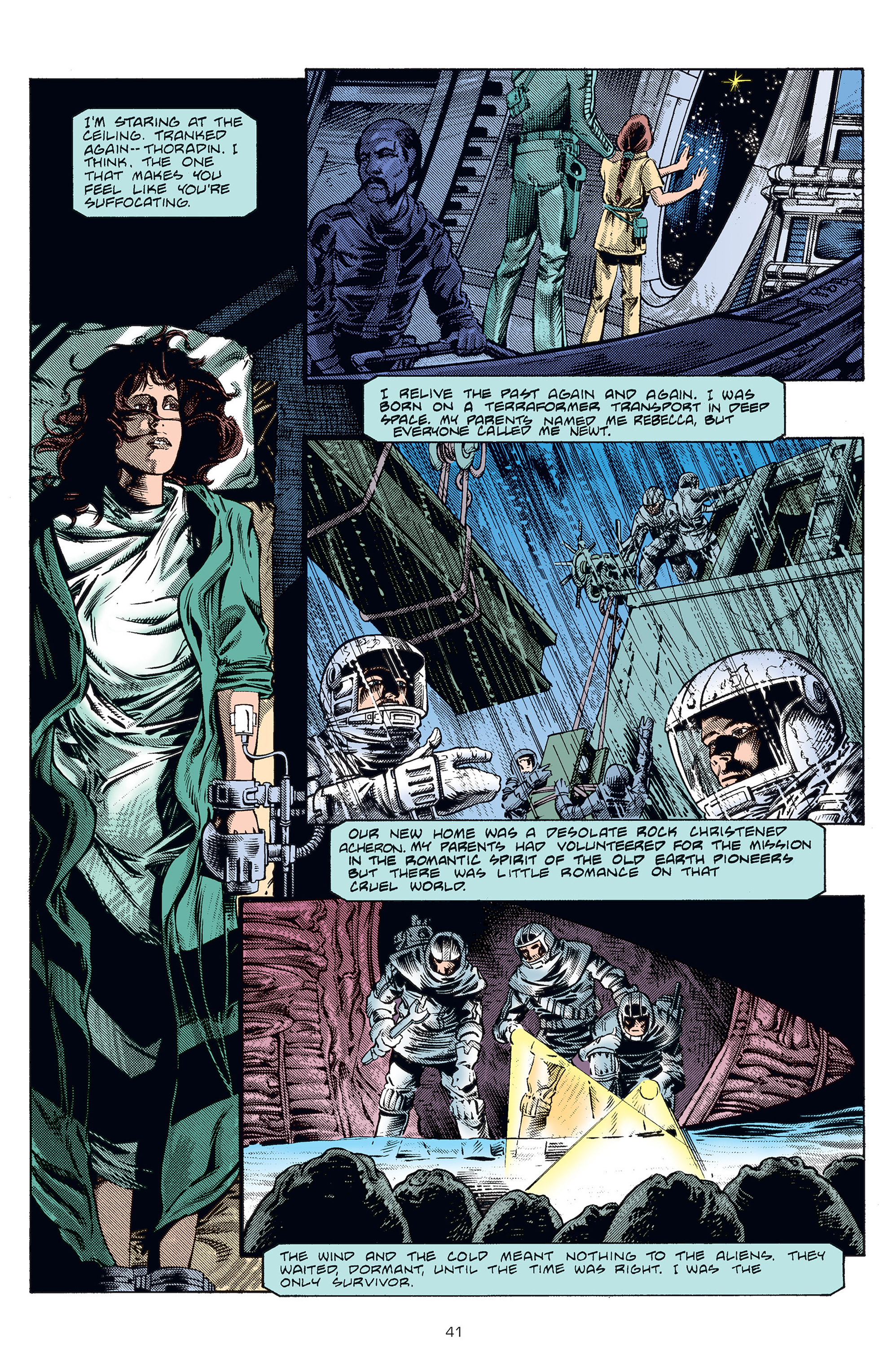 Read online Aliens: The Essential Comics comic -  Issue # TPB (Part 1) - 42