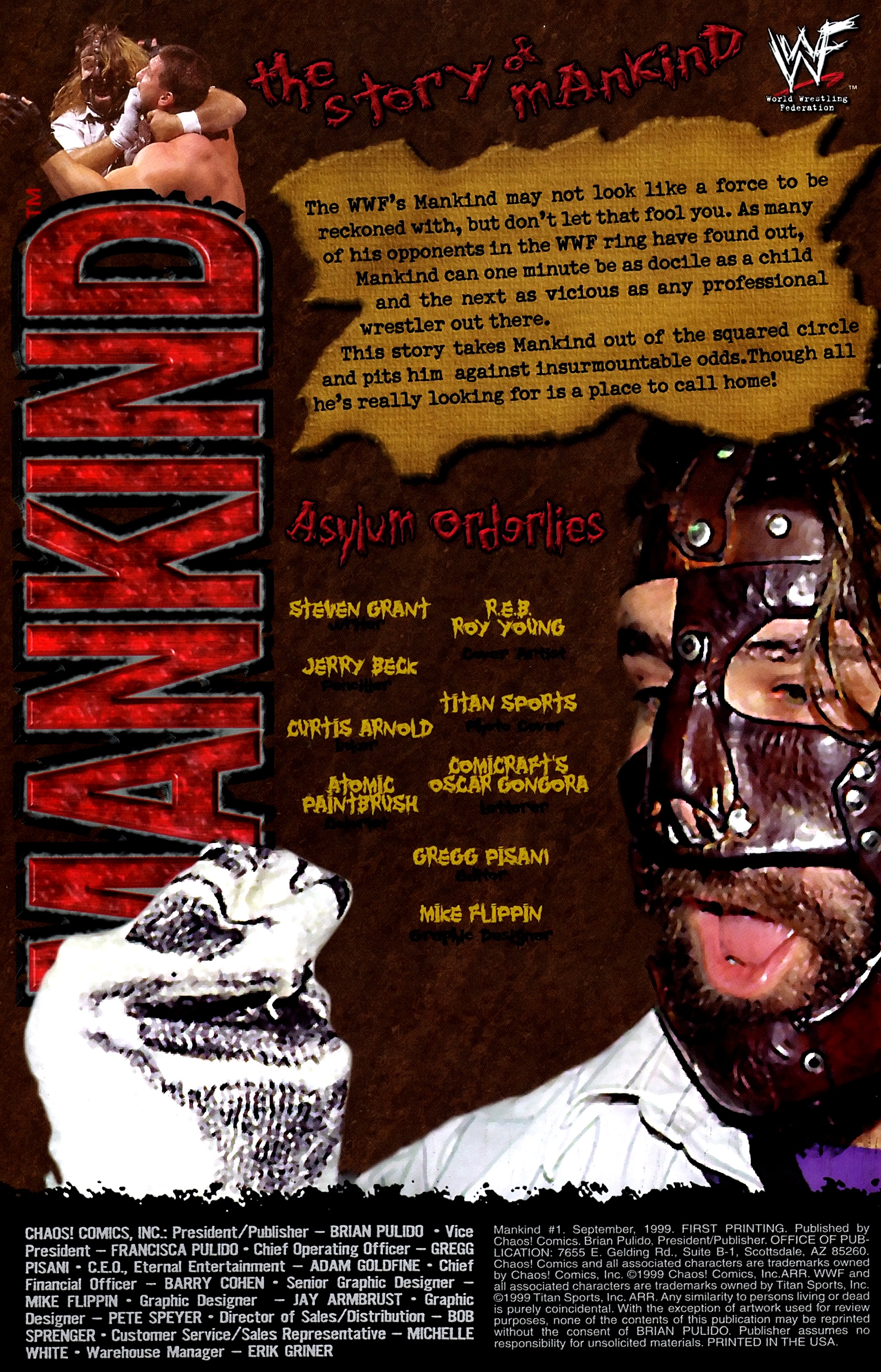 Read online Mankind comic -  Issue # Full - 2