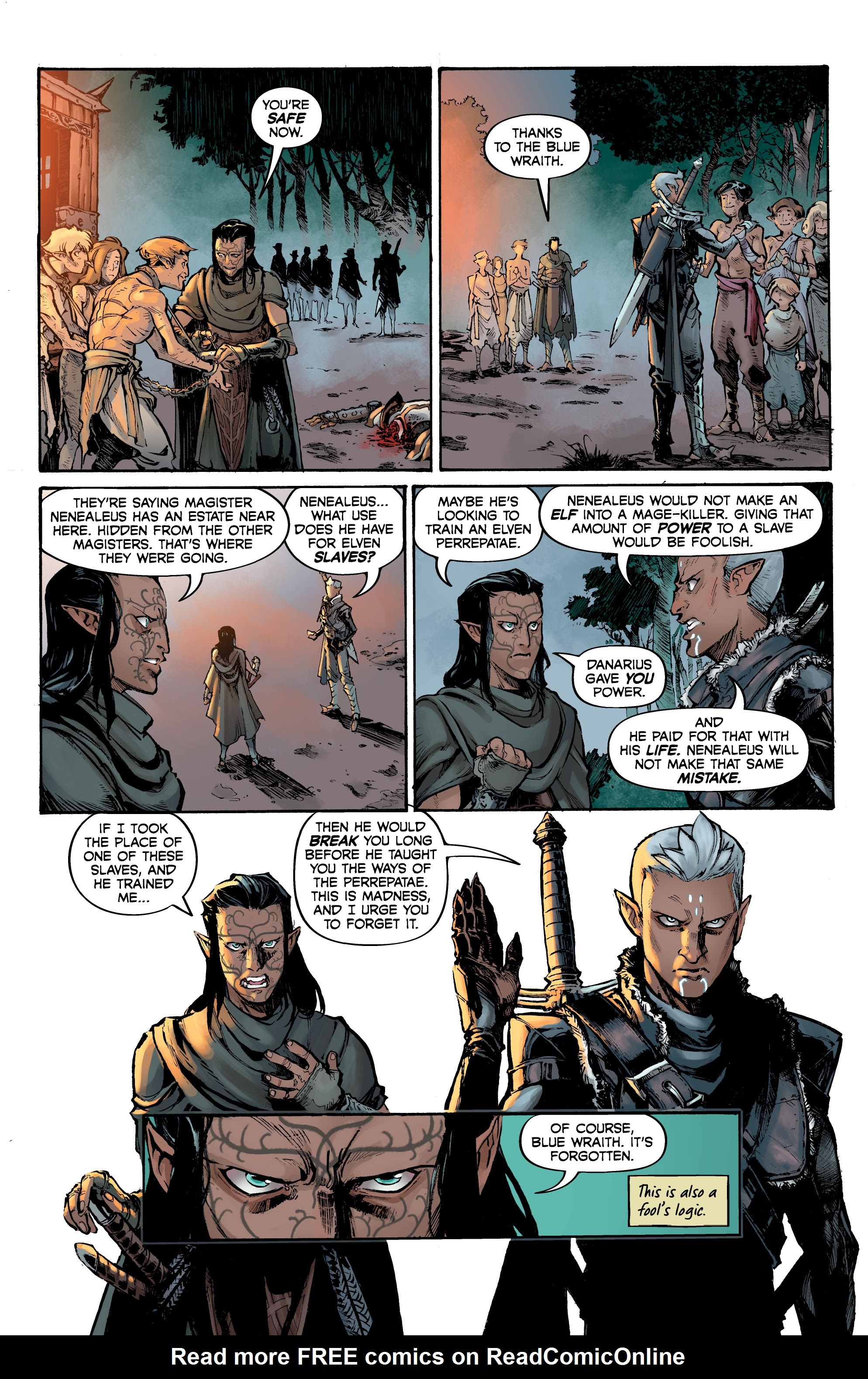 Read online Dragon Age: Blue Wraith comic -  Issue # _TPB - 12