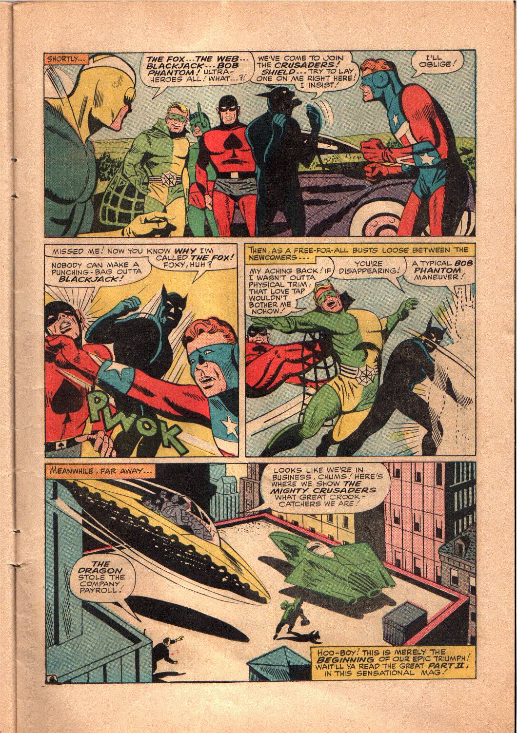 Read online The Mighty Crusaders (1965) comic -  Issue #4 - 9