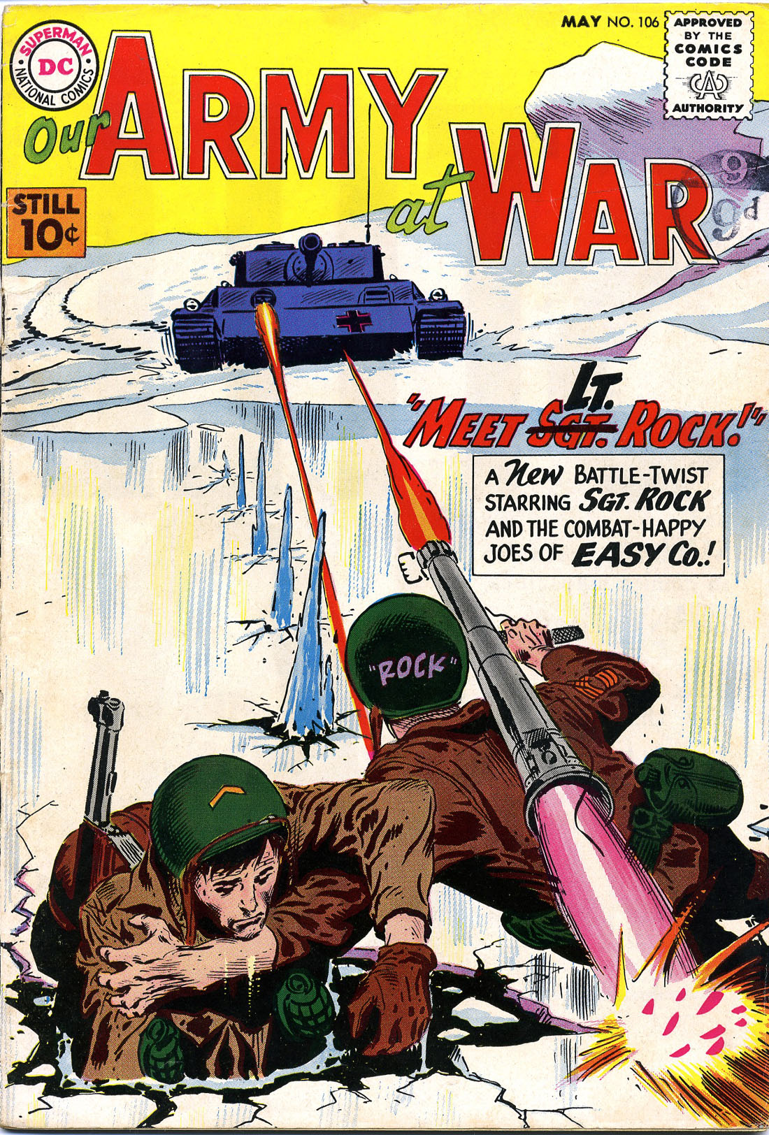 Read online Our Army at War (1952) comic -  Issue #106 - 1