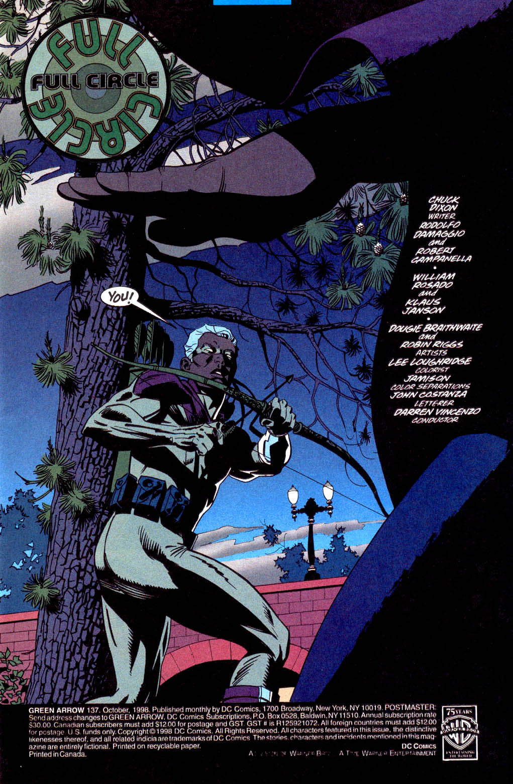 Read online Green Arrow (1988) comic -  Issue #137 - 2