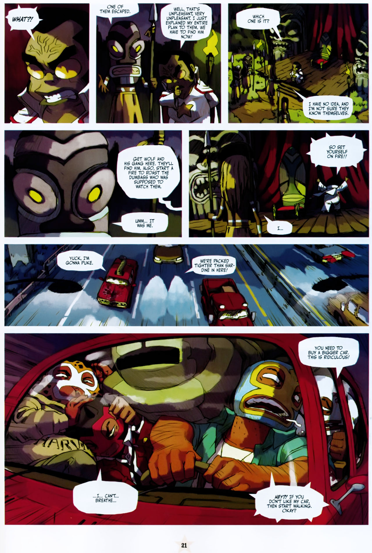 Read online Lucha Libre comic -  Issue #2 - 23