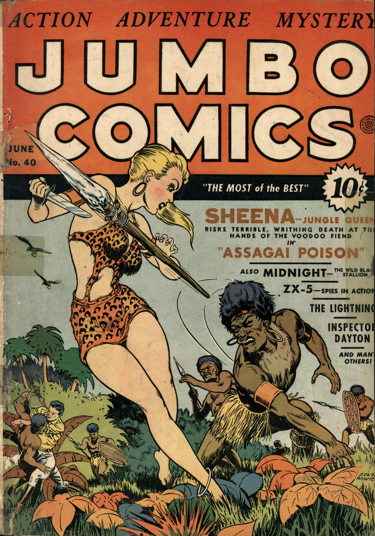 Read online Jumbo Comics comic -  Issue #40 - 1