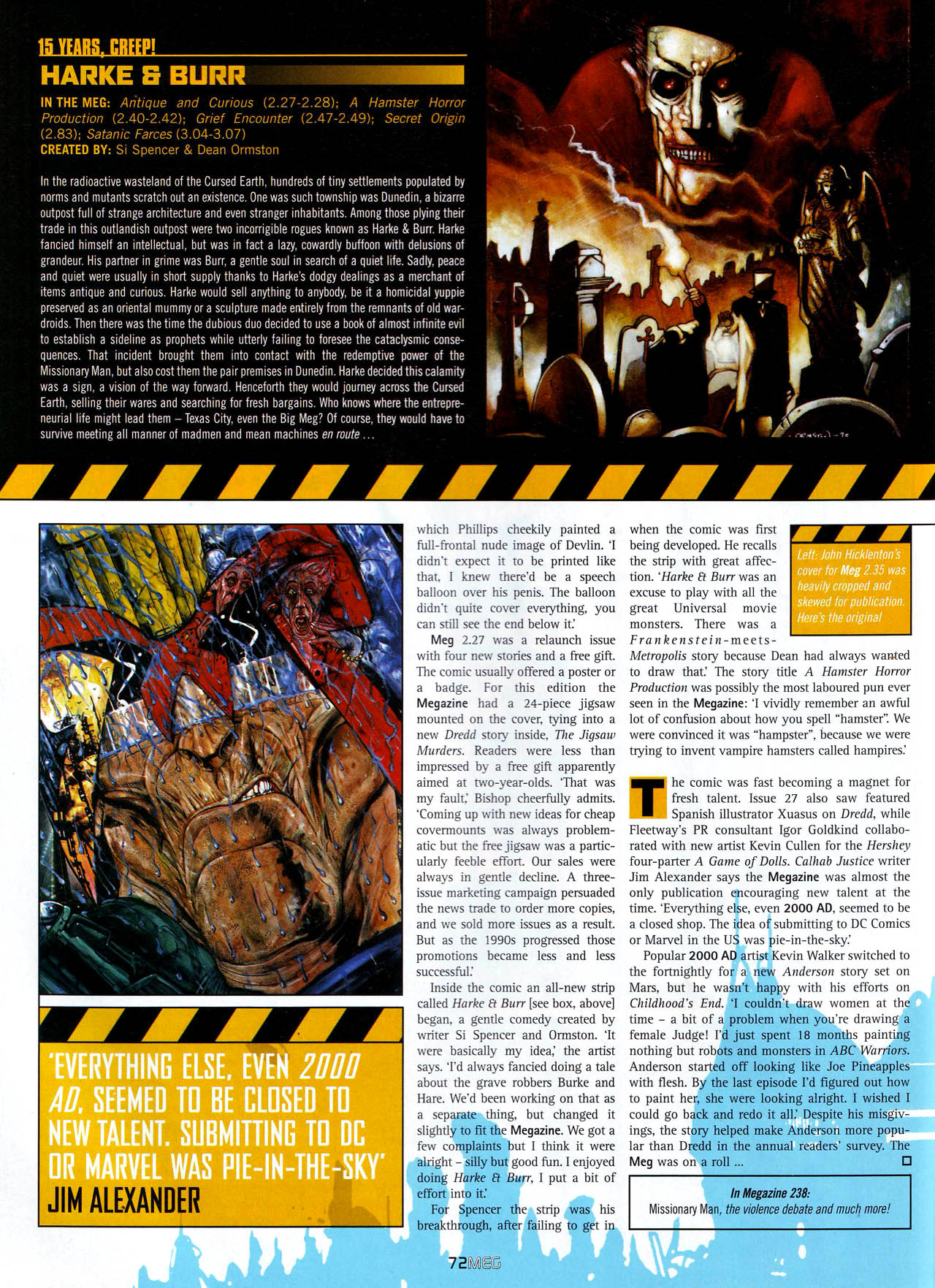 Read online Judge Dredd Megazine (Vol. 5) comic -  Issue #237 - 74