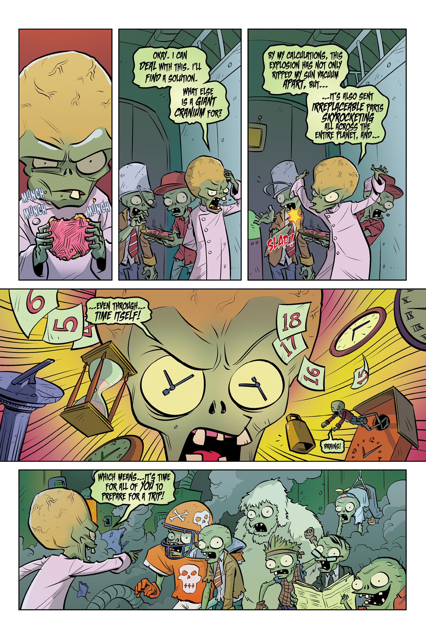 Read online Plants vs. Zombies: Timepocalypse comic -  Issue #1 - 7