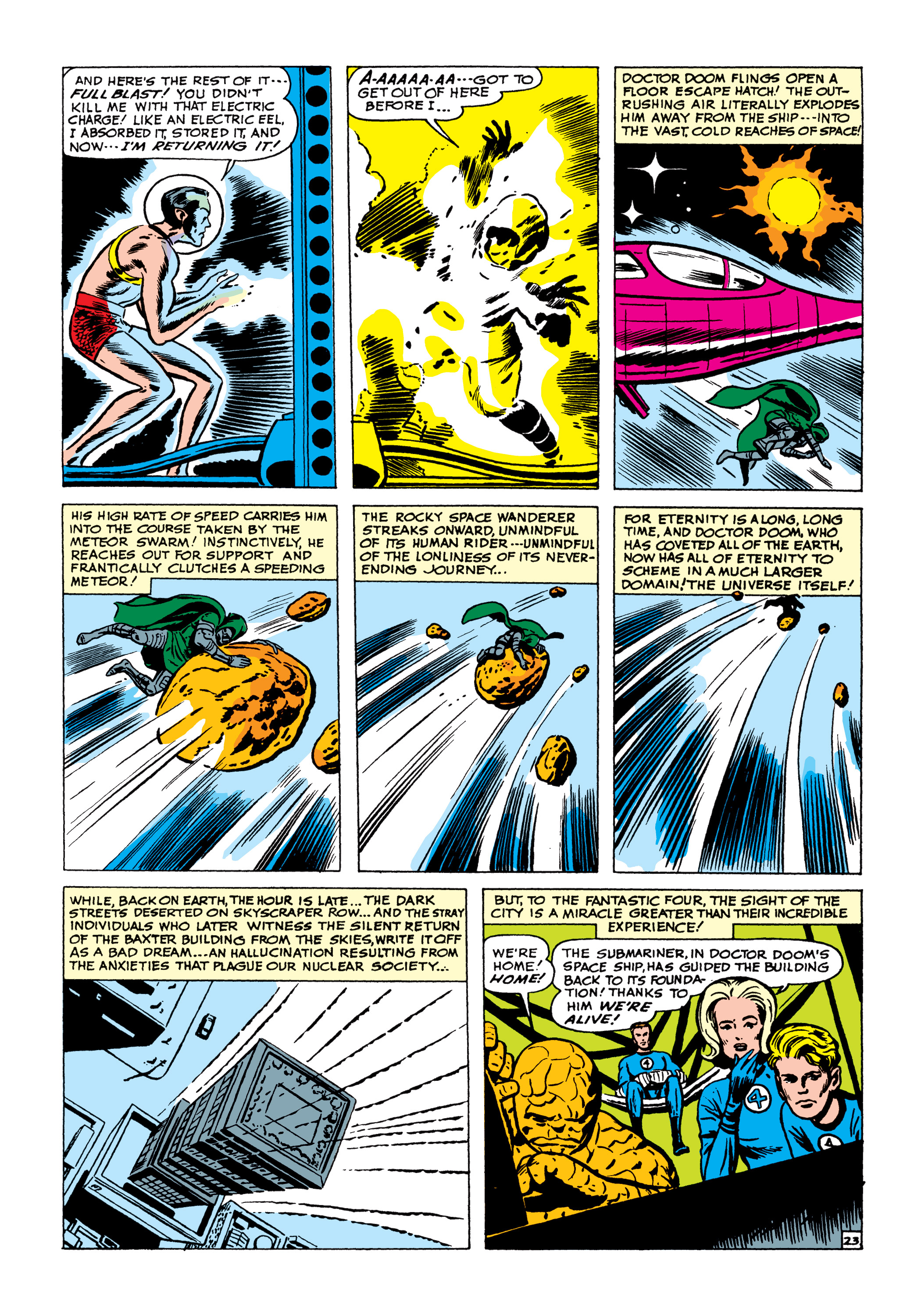 Read online Marvel Masterworks: The Fantastic Four comic -  Issue # TPB 1 (Part 2) - 55