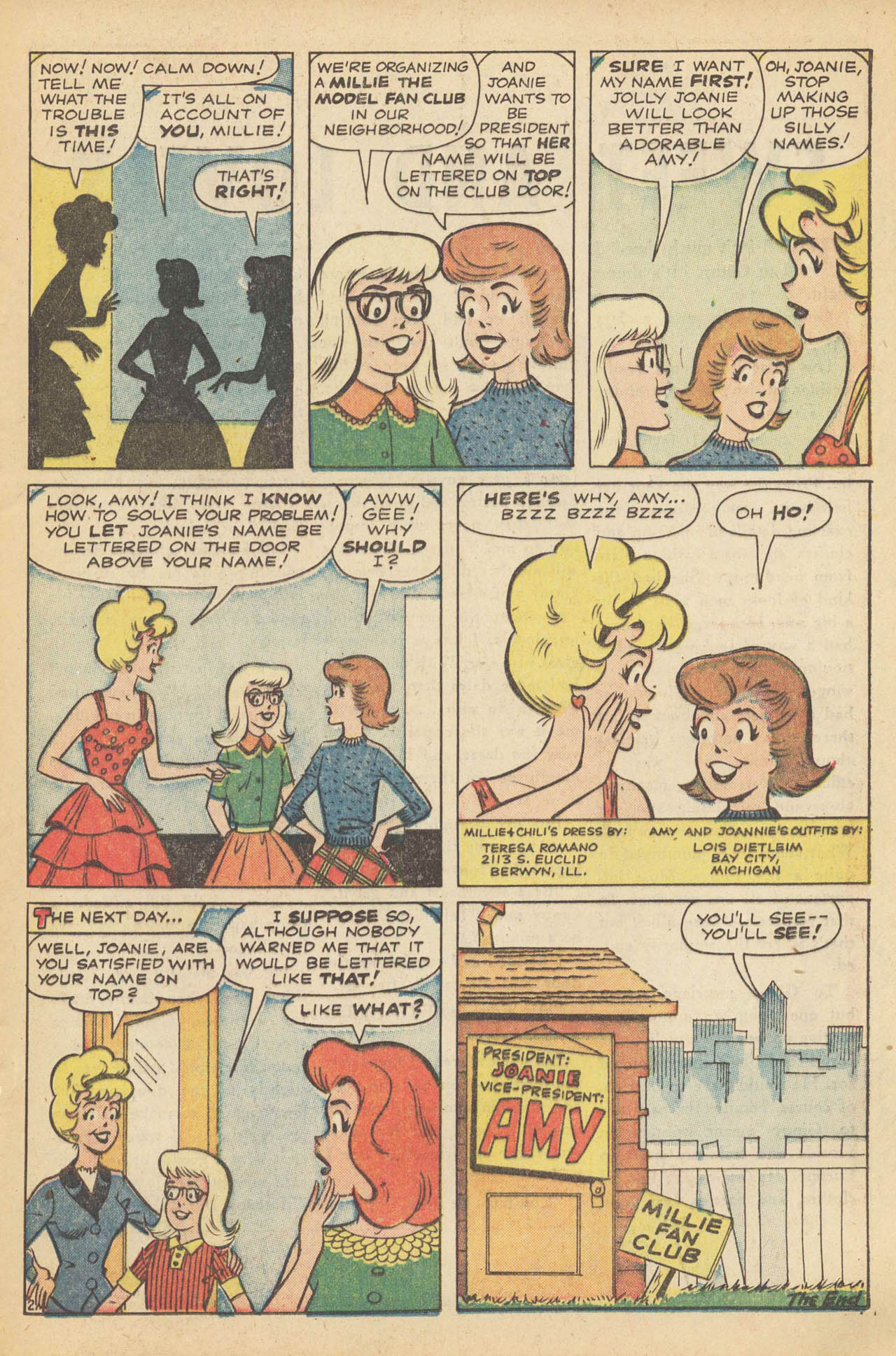 Read online Millie the Model comic -  Issue #103 - 17