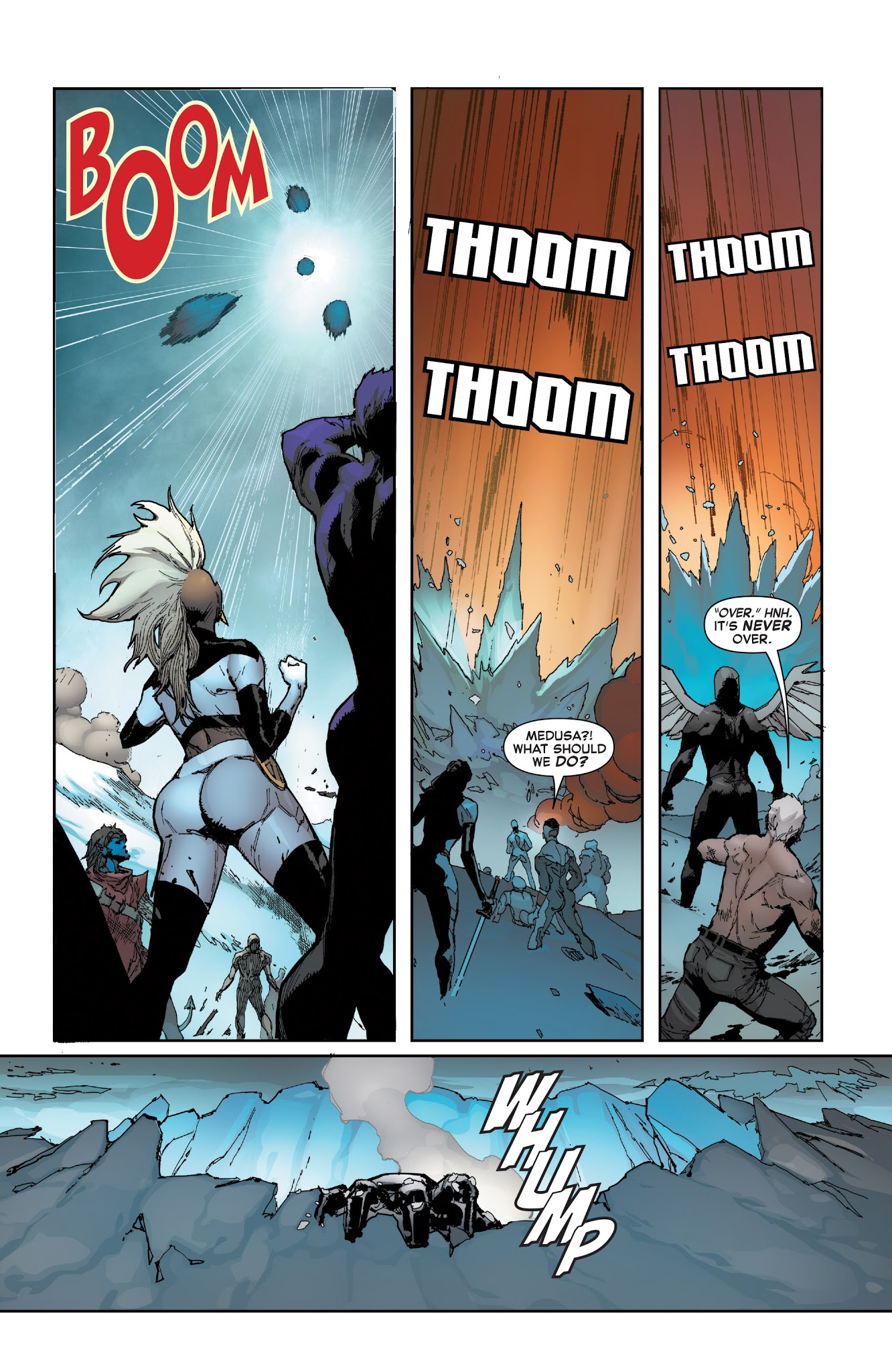Read online Inhumans Vs. X-Men comic -  Issue # _TPB - 195