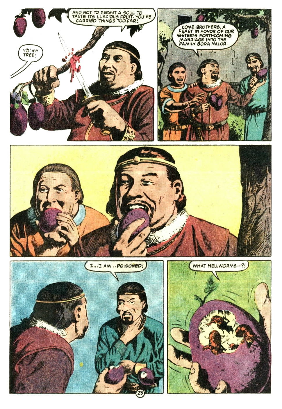 Read online Kull The Conqueror (1983) comic -  Issue #4 - 25