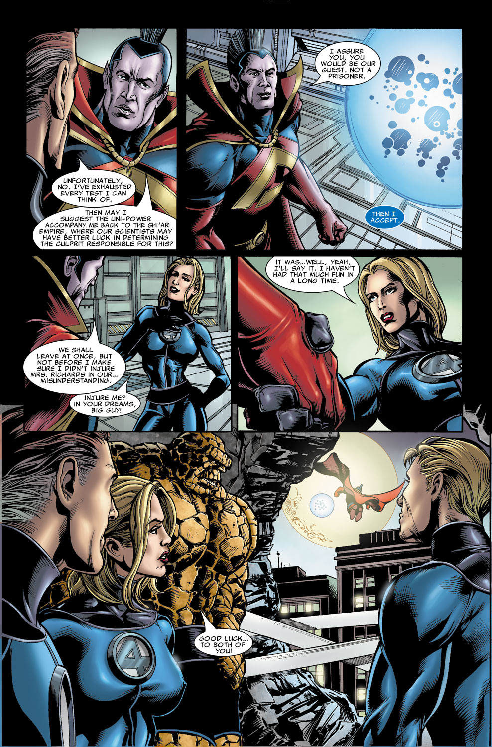 Read online Captain Universe comic -  Issue # Issue Invisible Woman - 21