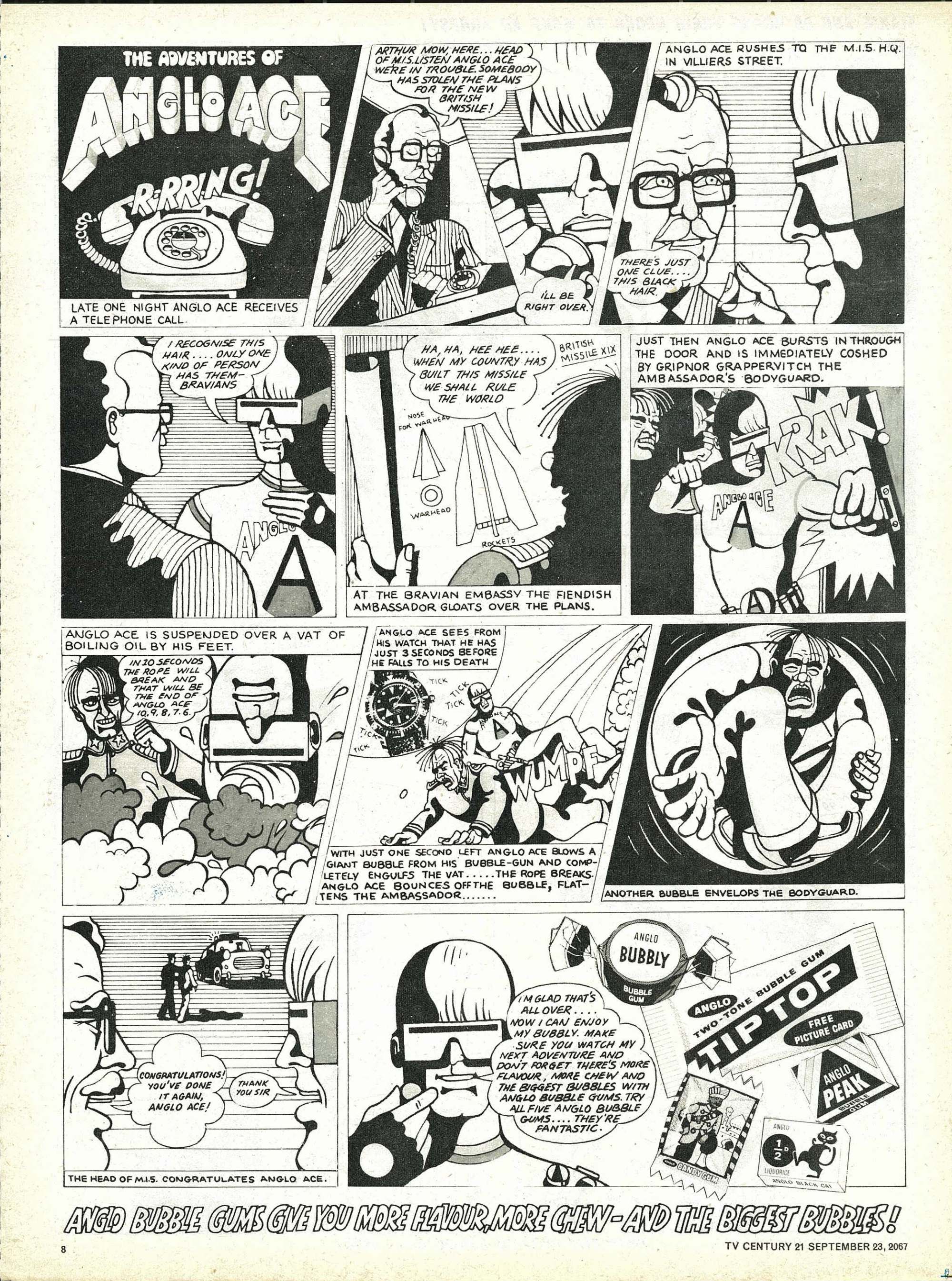 Read online TV Century 21 (TV 21) comic -  Issue #140 - 8