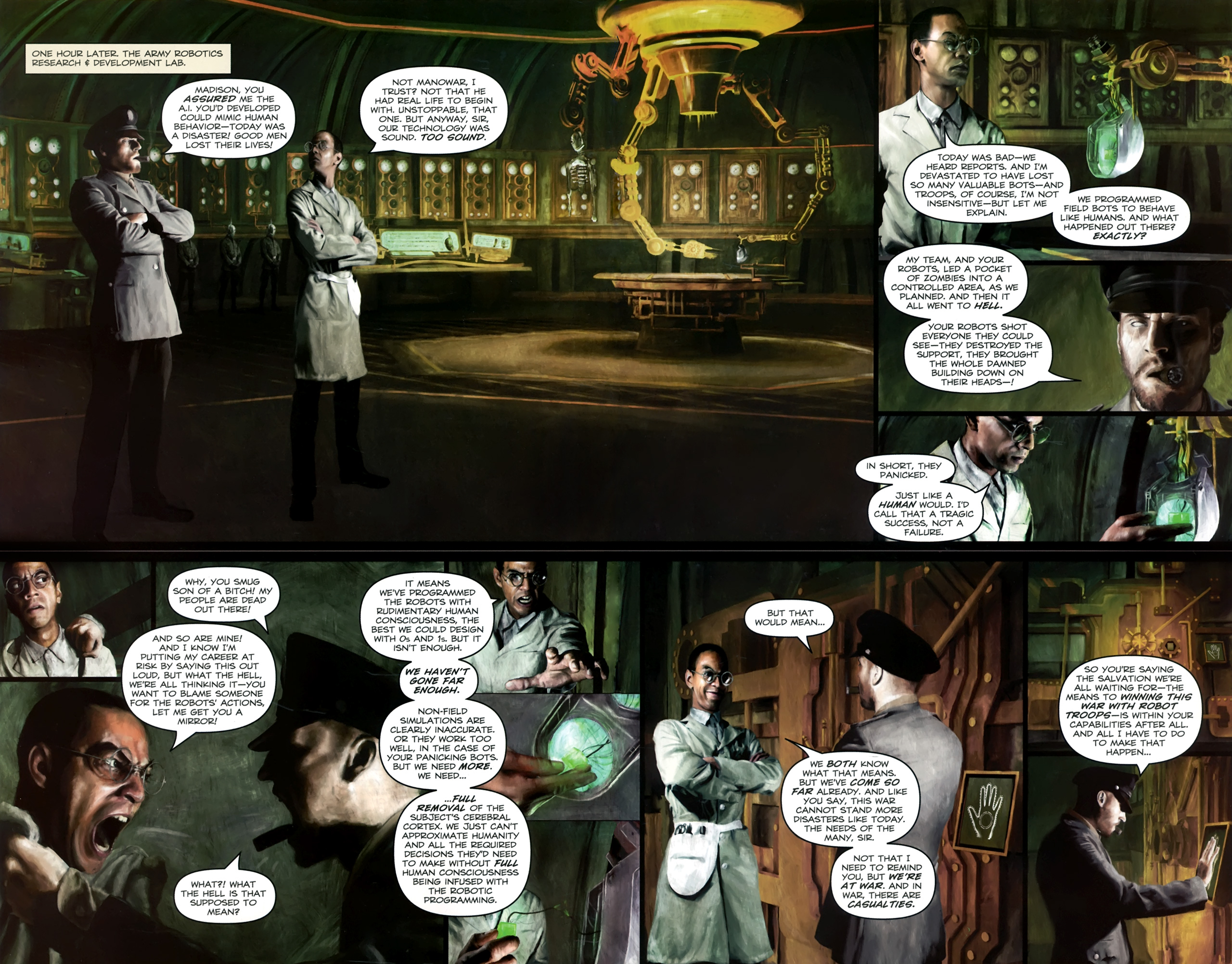 Read online Zombies vs. Robots Aventure comic -  Issue #3 - 6