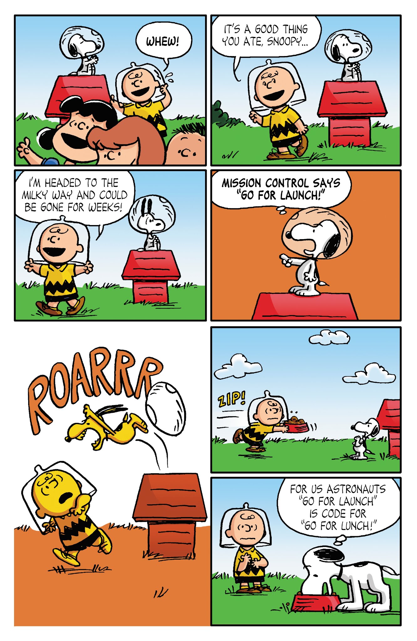 Read online Peanuts: The Beagle Has Landed, Charlie Brown comic -  Issue # TPB - 20