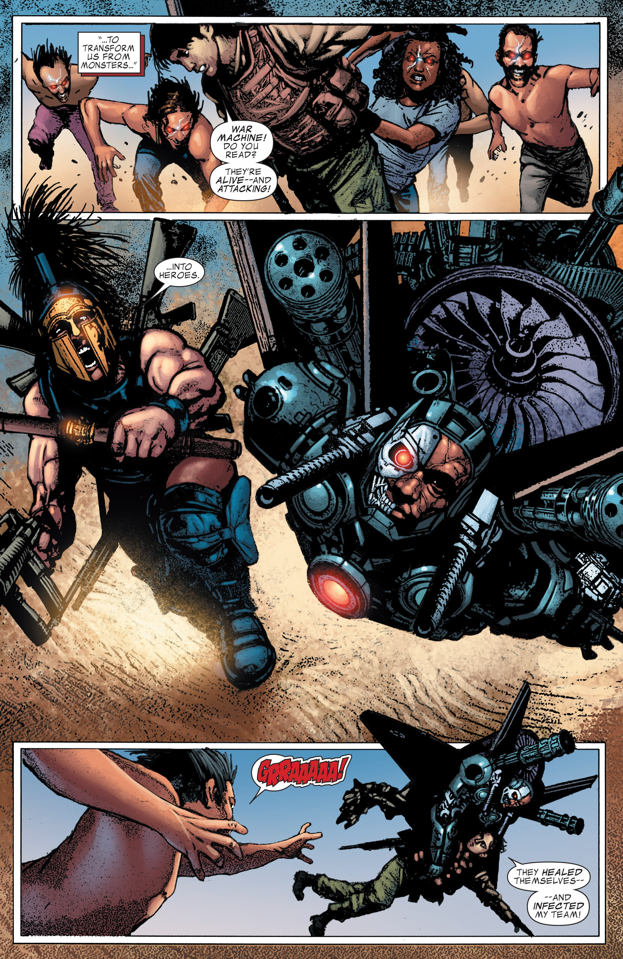 Read online War Machine (2009) comic -  Issue #4 - 16