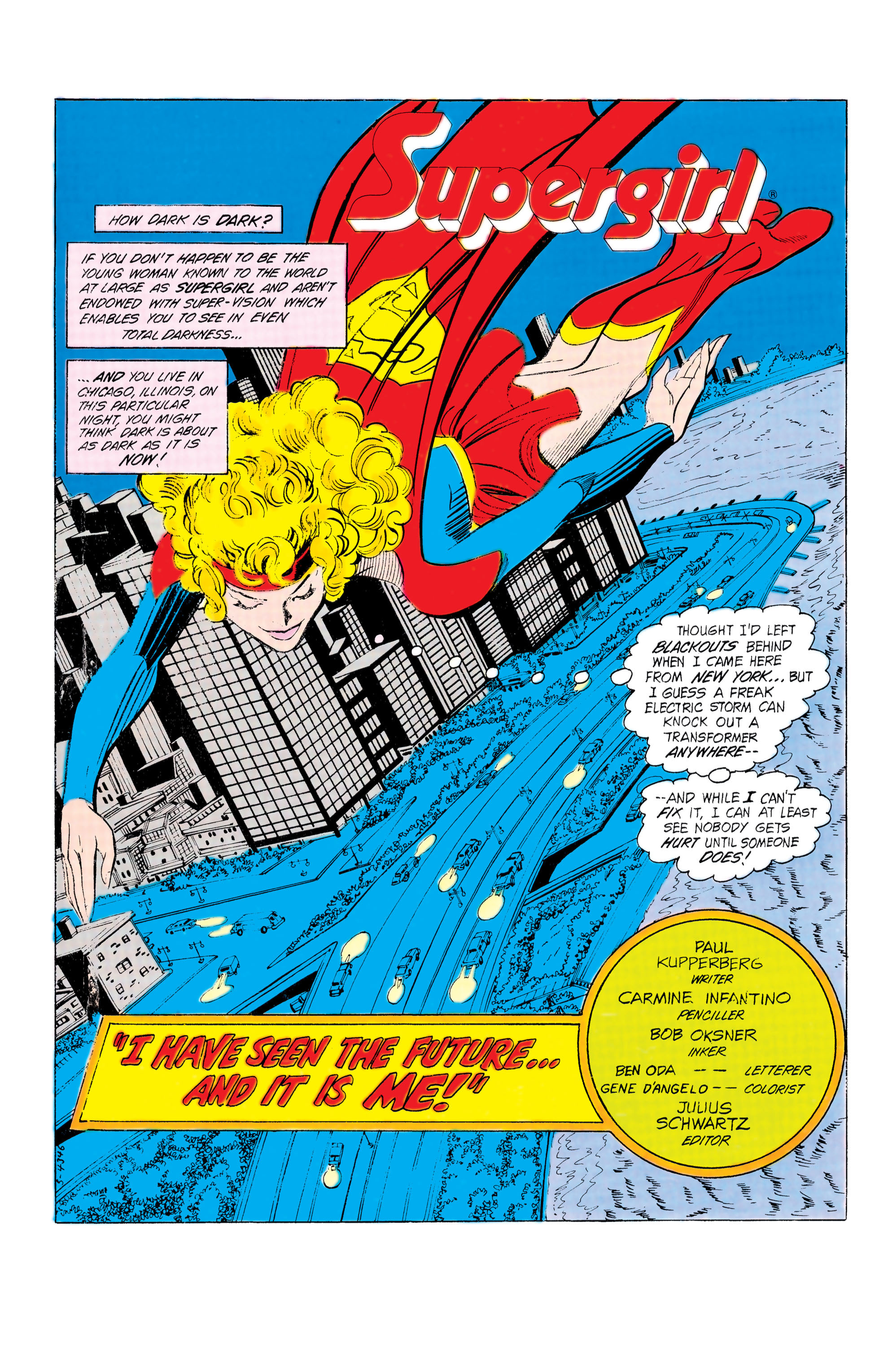 Read online Supergirl (1982) comic -  Issue #22 - 2