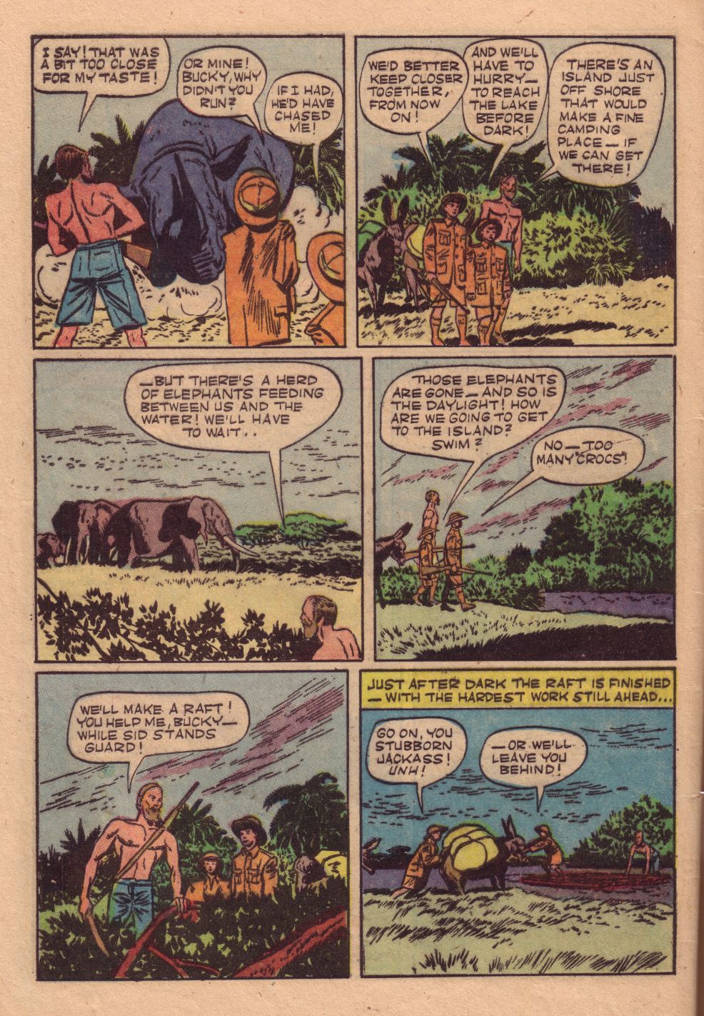 Read online Tarzan (1948) comic -  Issue #22 - 48