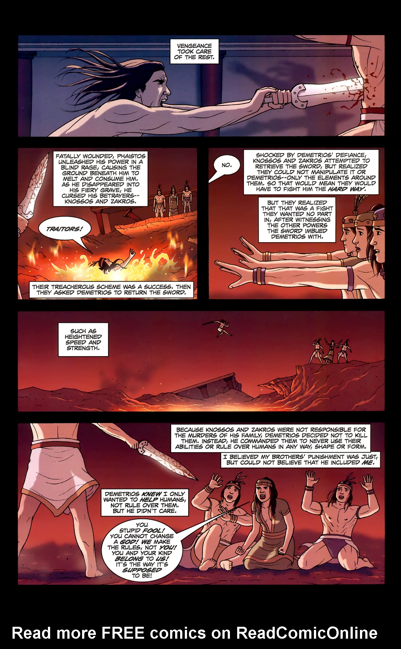 Read online The Sword comic -  Issue #19 - 12
