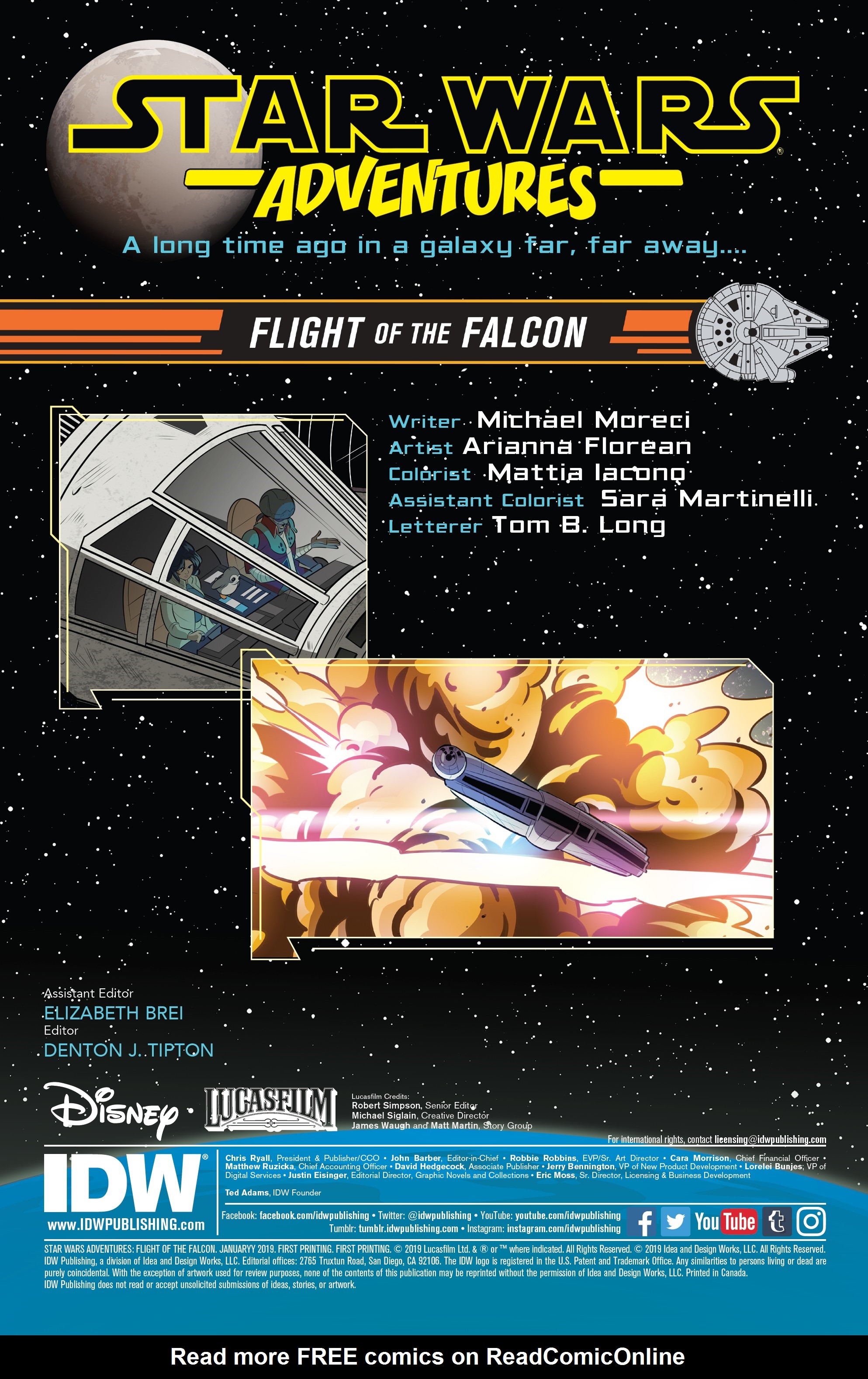 Read online Star Wars Adventures: Flight of the Falcon comic -  Issue # Full - 2