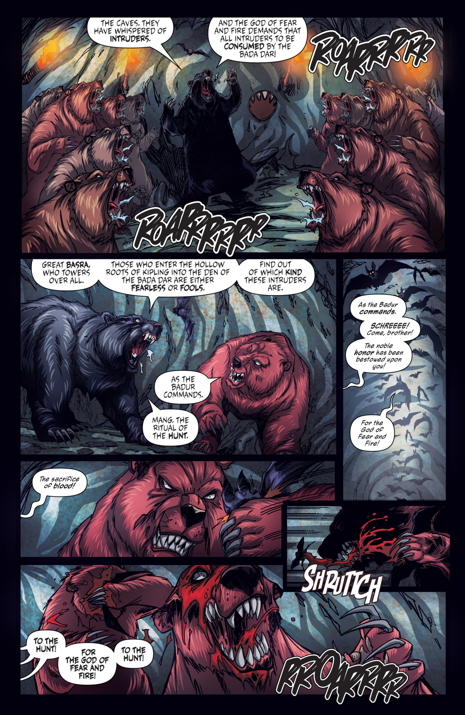 Read online Grimm Fairy Tales presents The Jungle Book: Last of the Species comic -  Issue #4 - 5