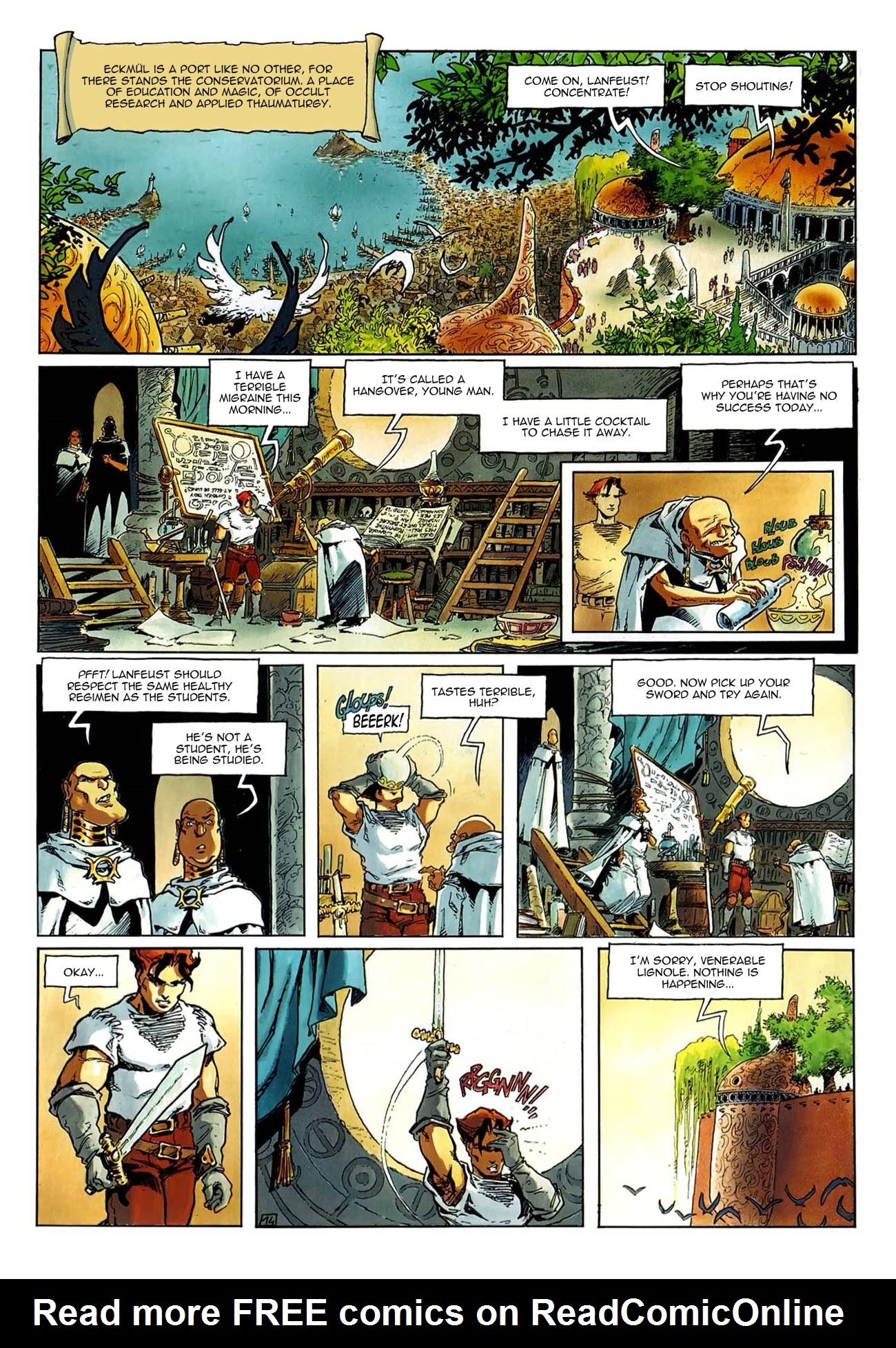 Read online Lanfeust of Troy comic -  Issue #5 - 17