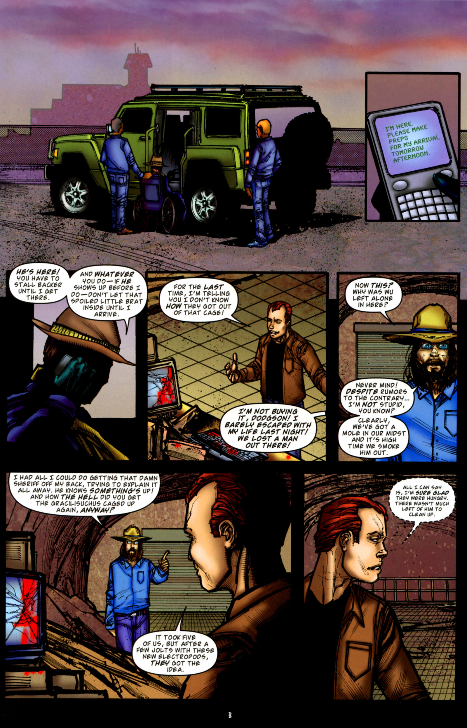 Read online Jurassic Park (2010) comic -  Issue #3 - 5