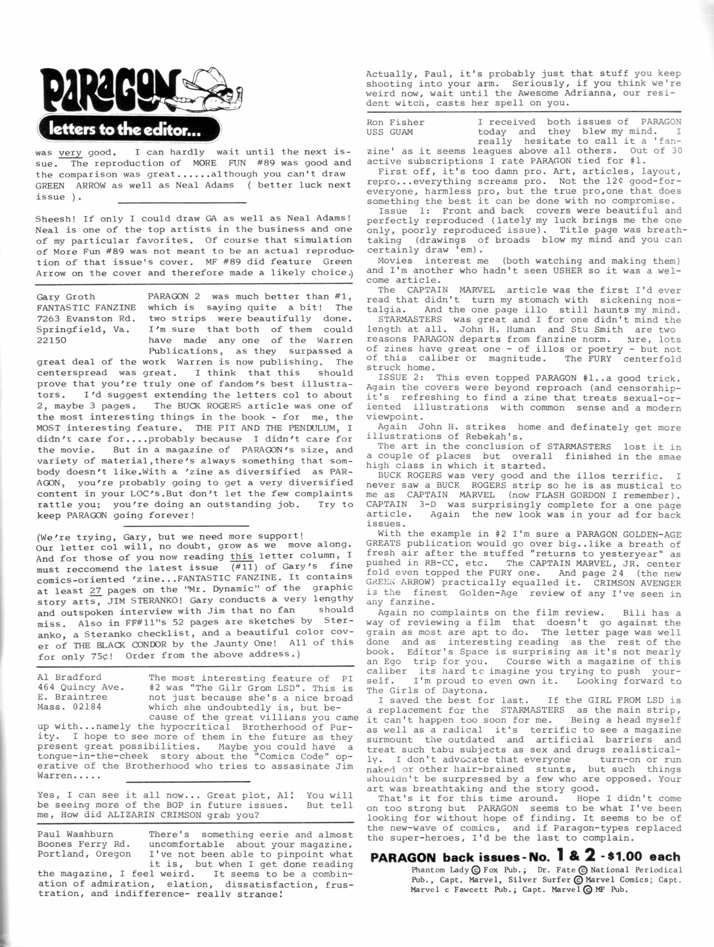 Read online Paragon Illustrated (1969) comic -  Issue #3 - 48