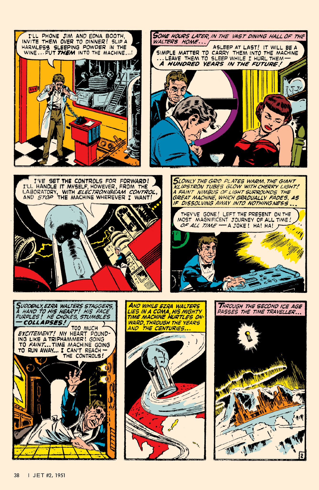 Read online Bob Powell's Complete Jet Powers comic -  Issue # TPB (Part 1) - 42