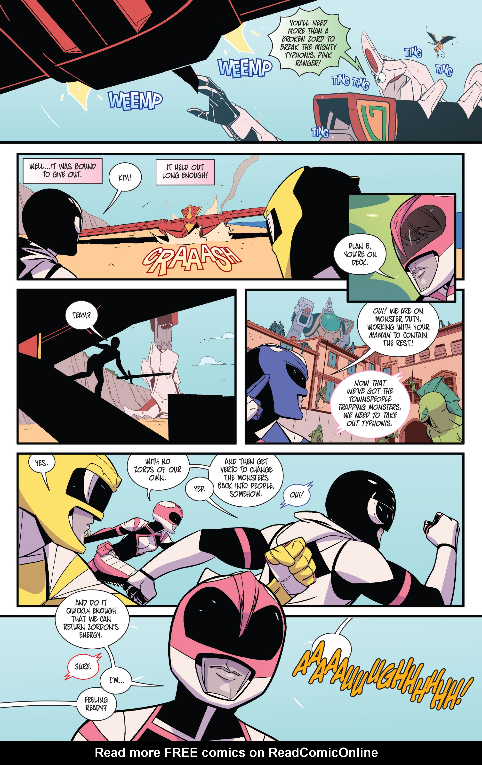 Read online Mighty Morphin Power Rangers: Pink comic -  Issue #5 - 6