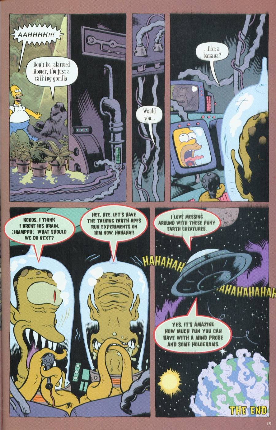 Read online Treehouse of Horror comic -  Issue #7 - 43